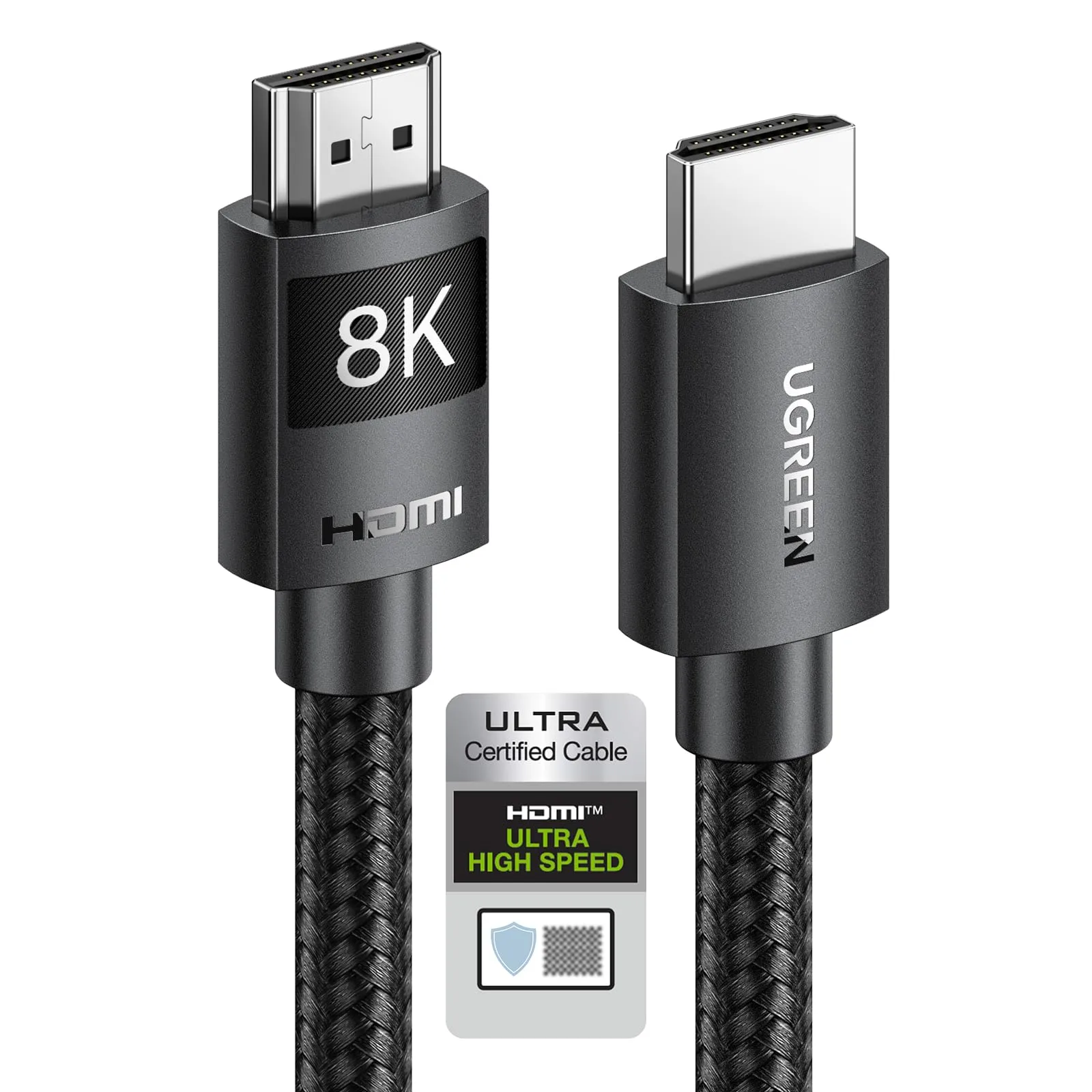 UGREEN Cavo HDMI 2.1 Certificato 8K 60Hz 4K 120Hz 48Gbps (2M) - immagine 1