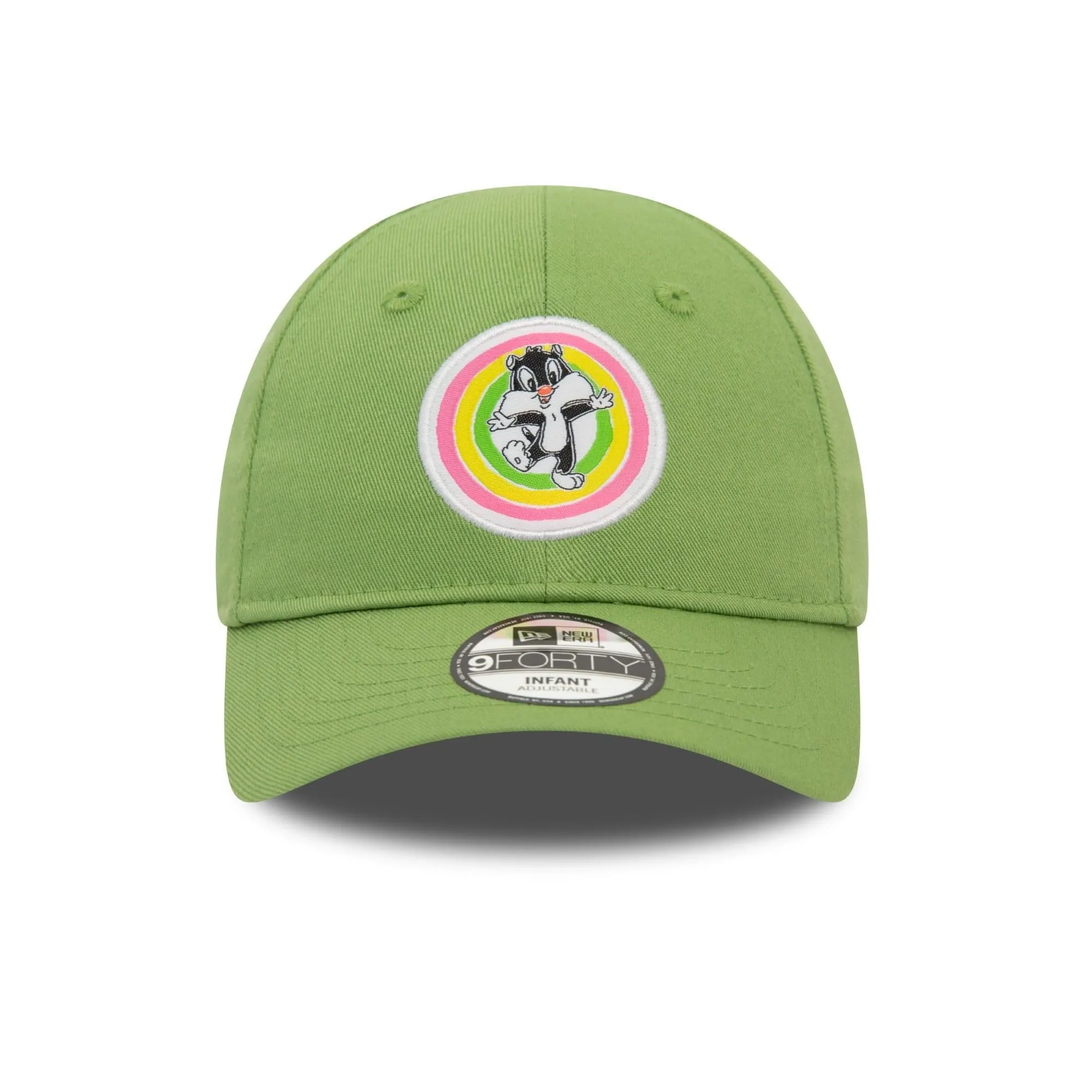 New Era Looney Tunes Silvestro 9Forty Berretto da Baseball per Neonato Verde - immagine 2