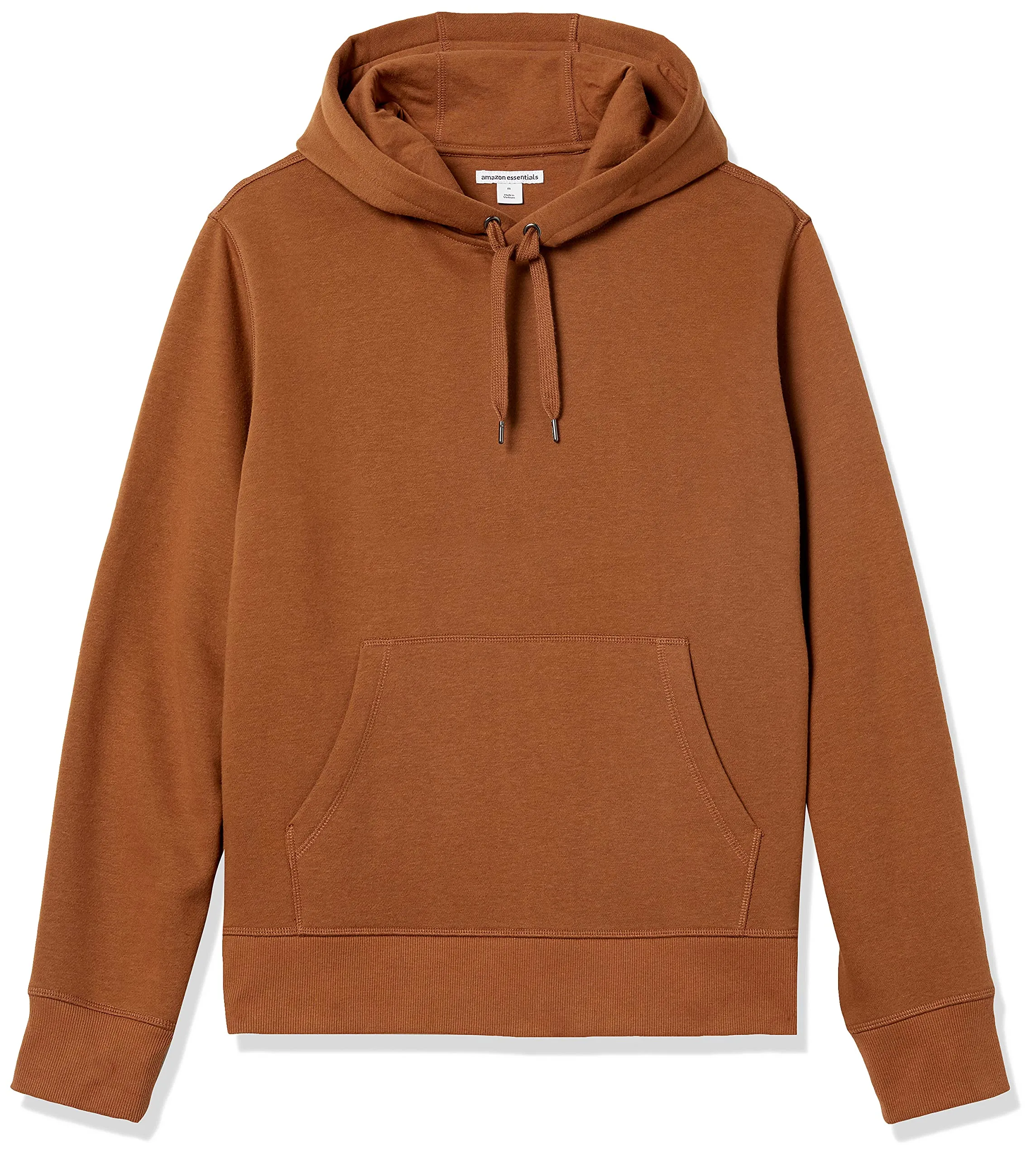 Amazon Essentials Felpa con Cappuccio Uomo, Marrone Toffee, XS - immagine 9