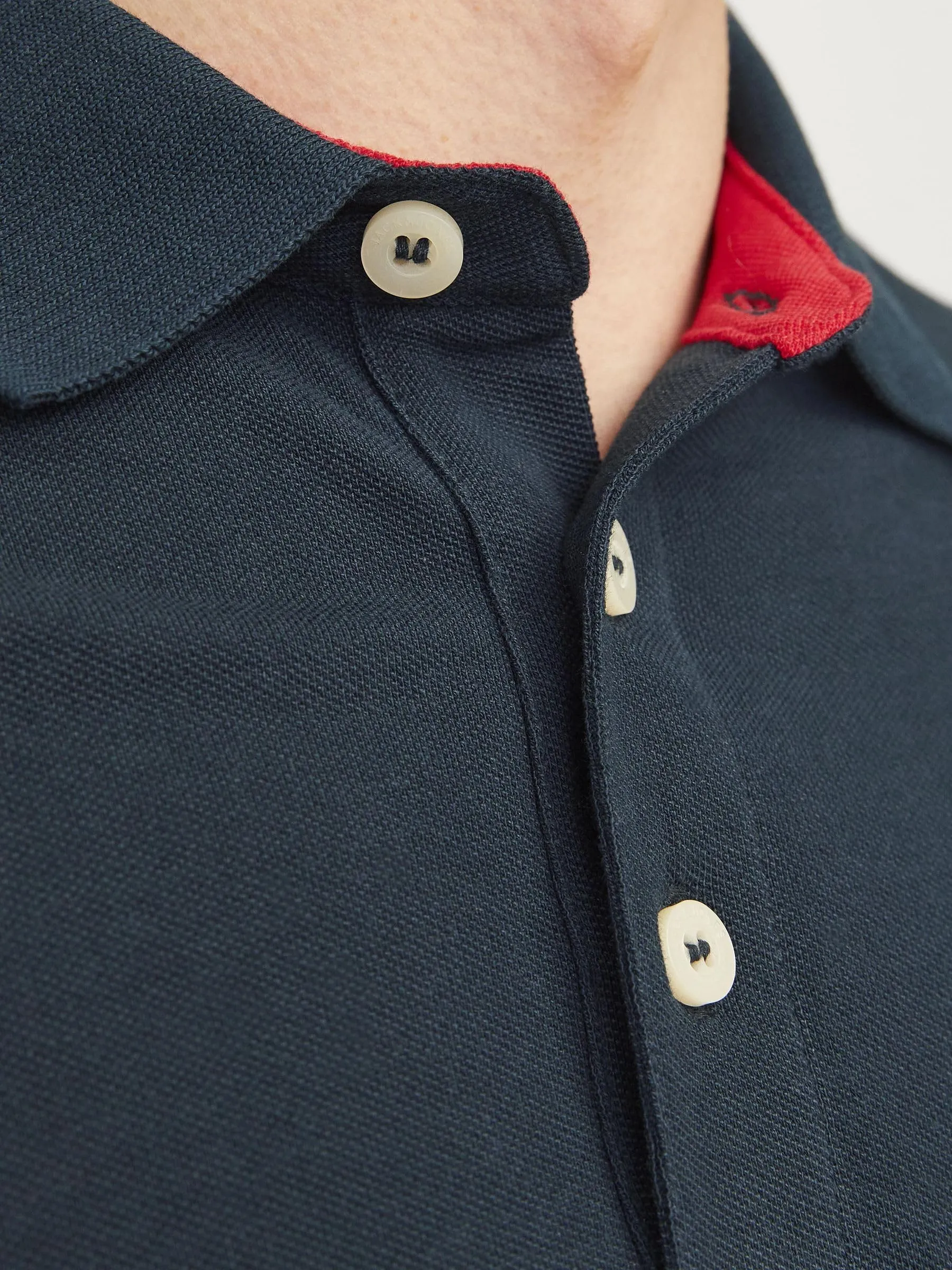 Jack & Jones Jjepaulos Polo SS Noos, Navy Blazer, XS - immagine 6