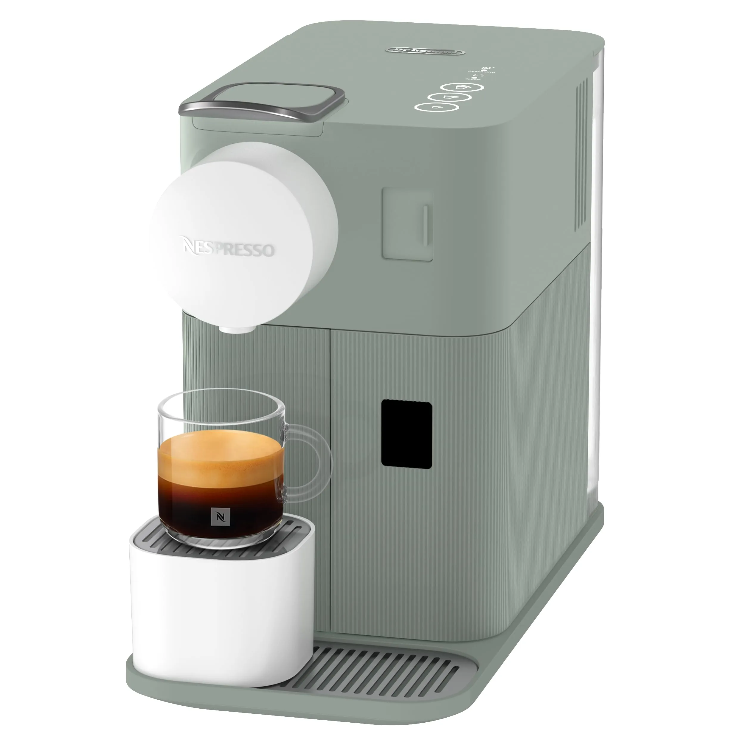 De'Longhi Lattissima One Macchina da Caffè a Capsule con Montalatte Automatico, Dark Sage (EN510.GR) - immagine 2