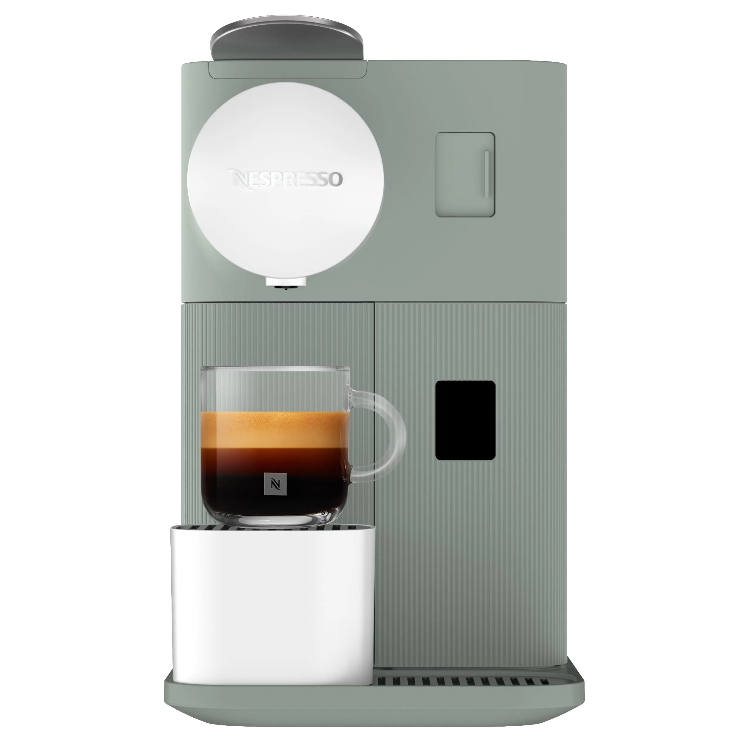 De'Longhi Lattissima One Macchina da Caffè a Capsule con Montalatte Automatico, Dark Sage (EN510.GR) - immagine 4
