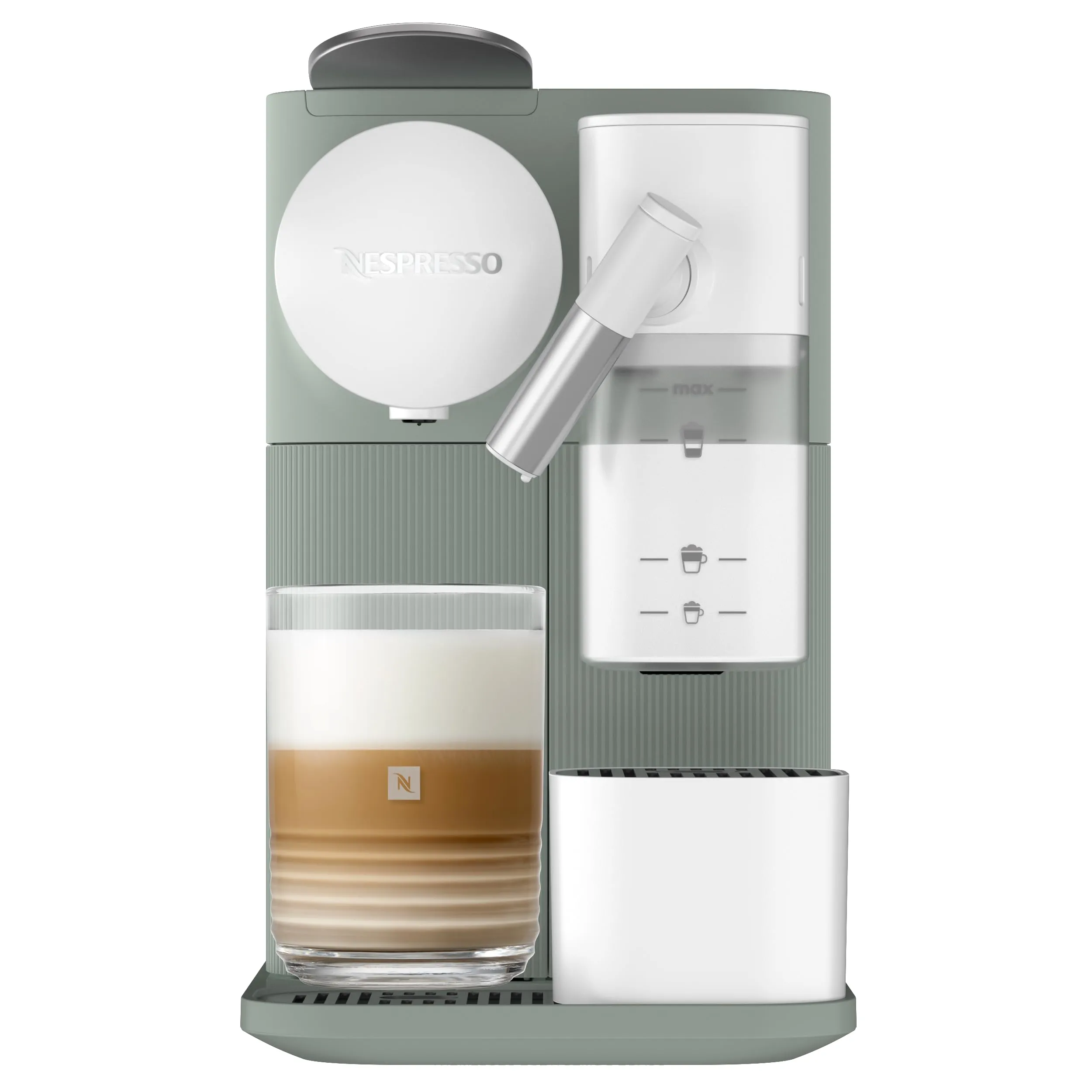 De'Longhi Lattissima One Macchina da Caffè a Capsule con Montalatte Automatico, Dark Sage (EN510.GR) - immagine 5