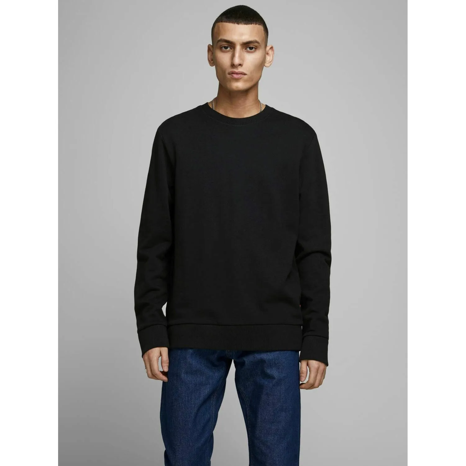 Jack & Jones Jjeholmen Noos 12136886 Felpa da Uomo Girocollo, 3XL - immagine 2