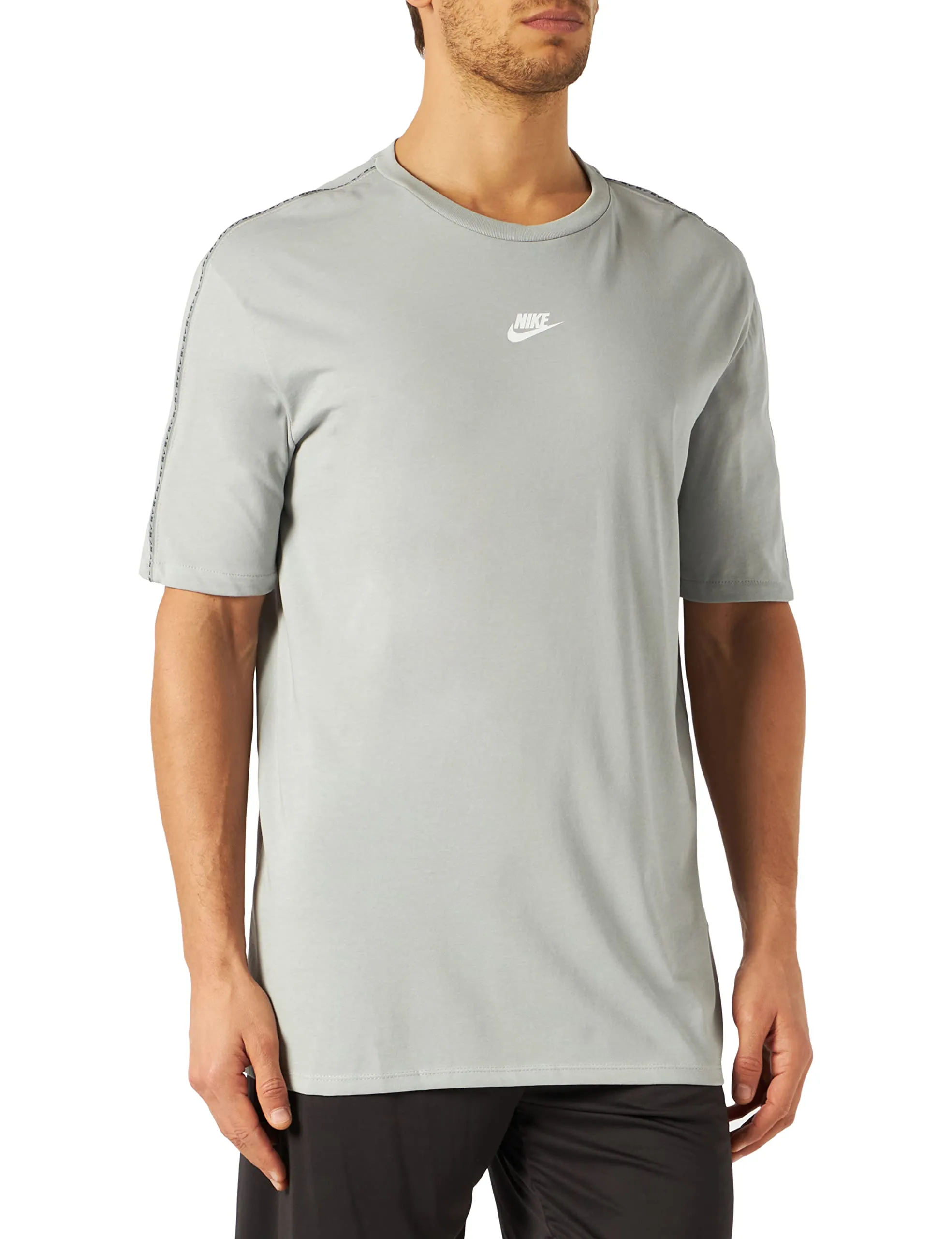 Nike NSW Repeat T-Shirt Lt Smoke Grey/White S - immagine 1