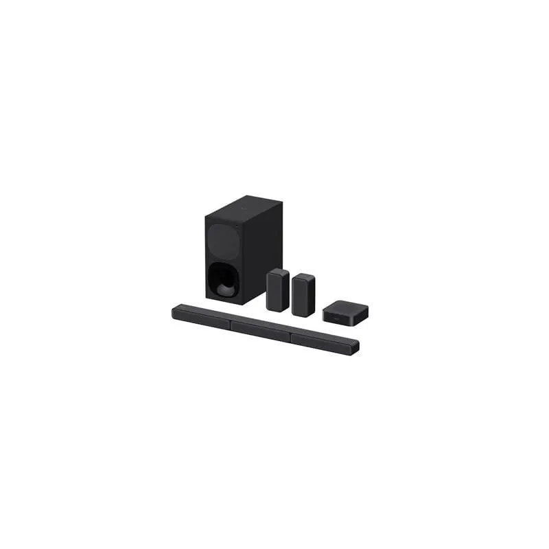 Sony HT-S40R Soundbar 5.1 Canali 600W Dolby Digital, Subwoofer Cablato e Speaker Posteriori Wireless, Bluetooth, Nero - immagine 4