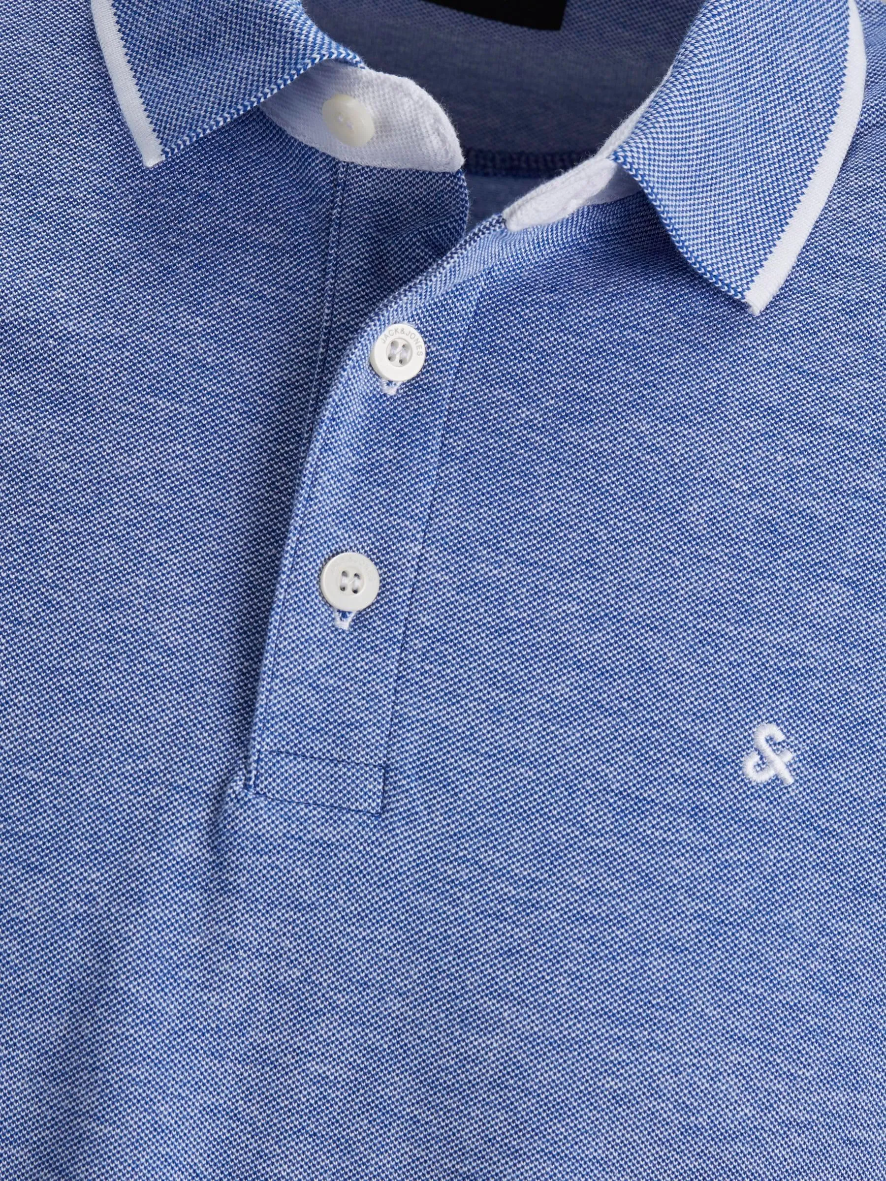 Jack & Jones Classica Polo Shirt - Navy Blazer, Slim Fit, XS - immagine 8