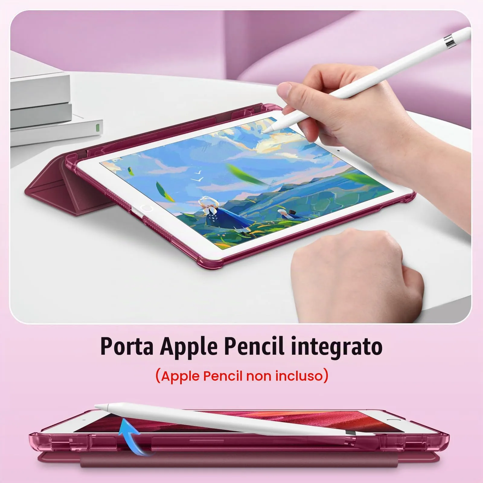 FINTIE Cover per iPad 10,2 Pollici (9a/8a/7a Generazione, 2019-2021) - immagine 6
