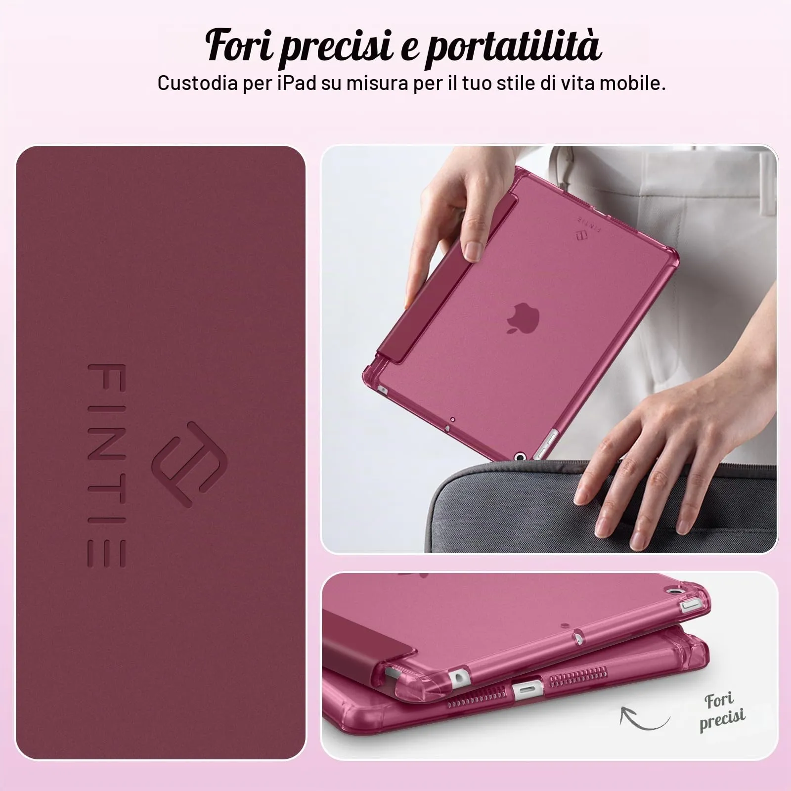 FINTIE Cover per iPad 10,2 Pollici (9a/8a/7a Generazione, 2019-2021) - immagine 7