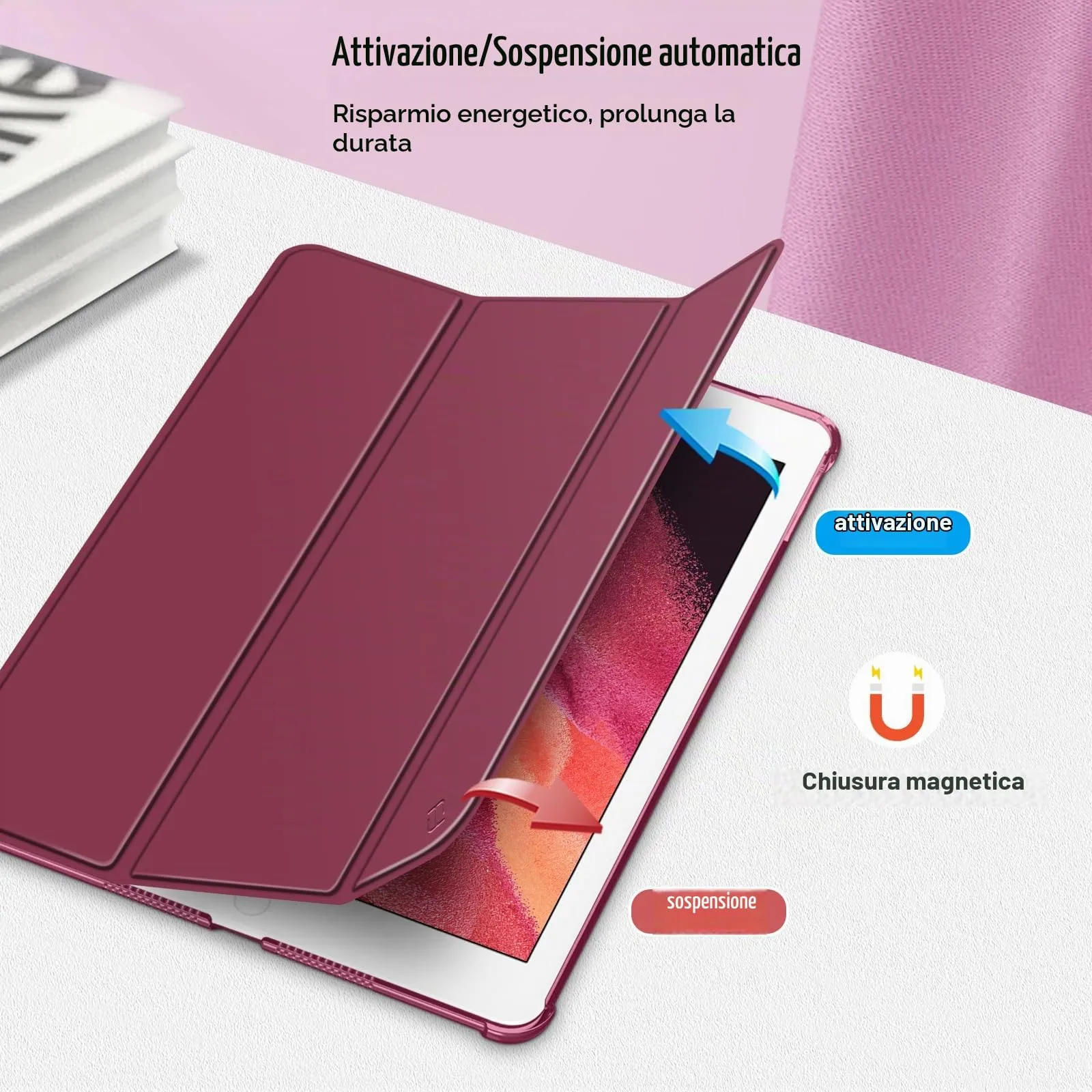 FINTIE Cover per iPad 10,2 Pollici (9a/8a/7a Generazione, 2019-2021) - immagine 8