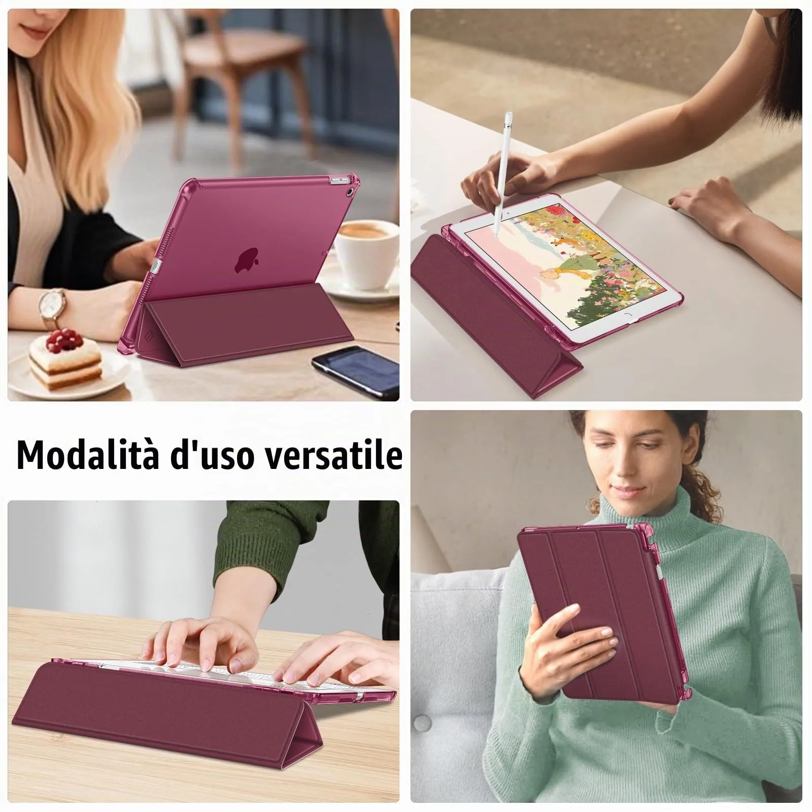 FINTIE Cover per iPad 10,2 Pollici (9a/8a/7a Generazione, 2019-2021) - immagine 9