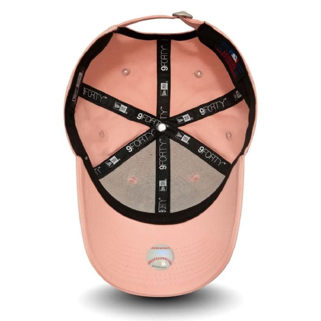 New Era New York Yankees MLB League Essential 9Forty Berretto Regolabile per Bambini - Rosa - immagine 3