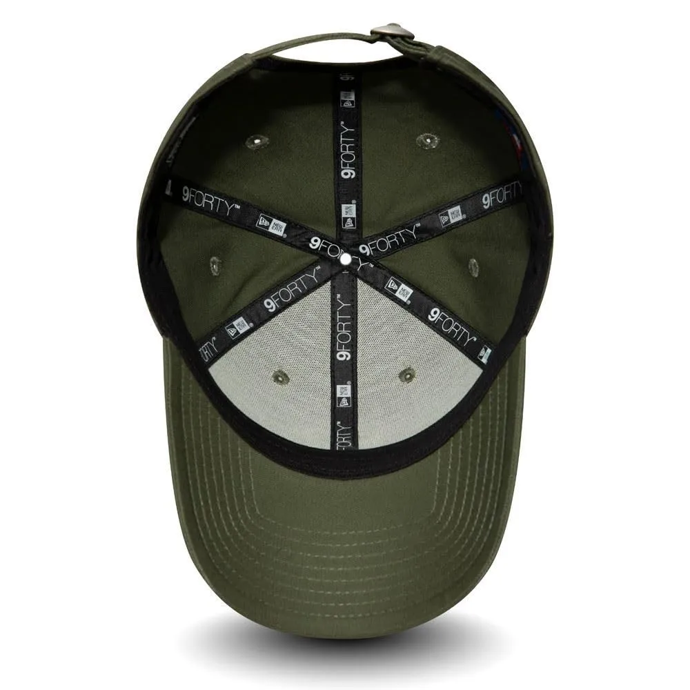 New Era New York Yankees MLB League Essential 9Forty Berretto Regolabile per Bambini - Verde Oliva - immagine 3