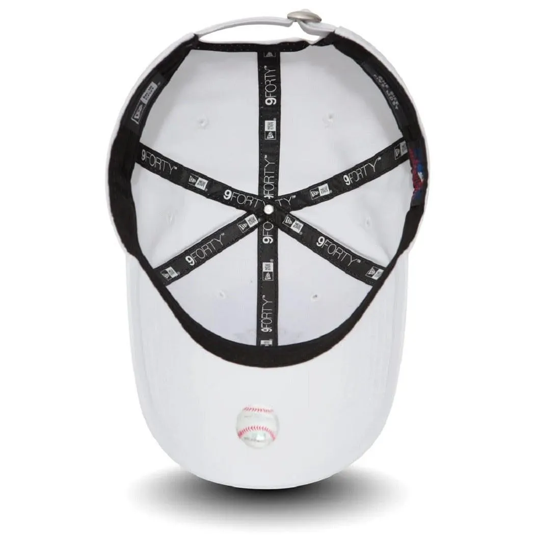 New Era New York Yankees MLB League Essential 9Forty Adjustable Hat for Kids - White - immagine 3