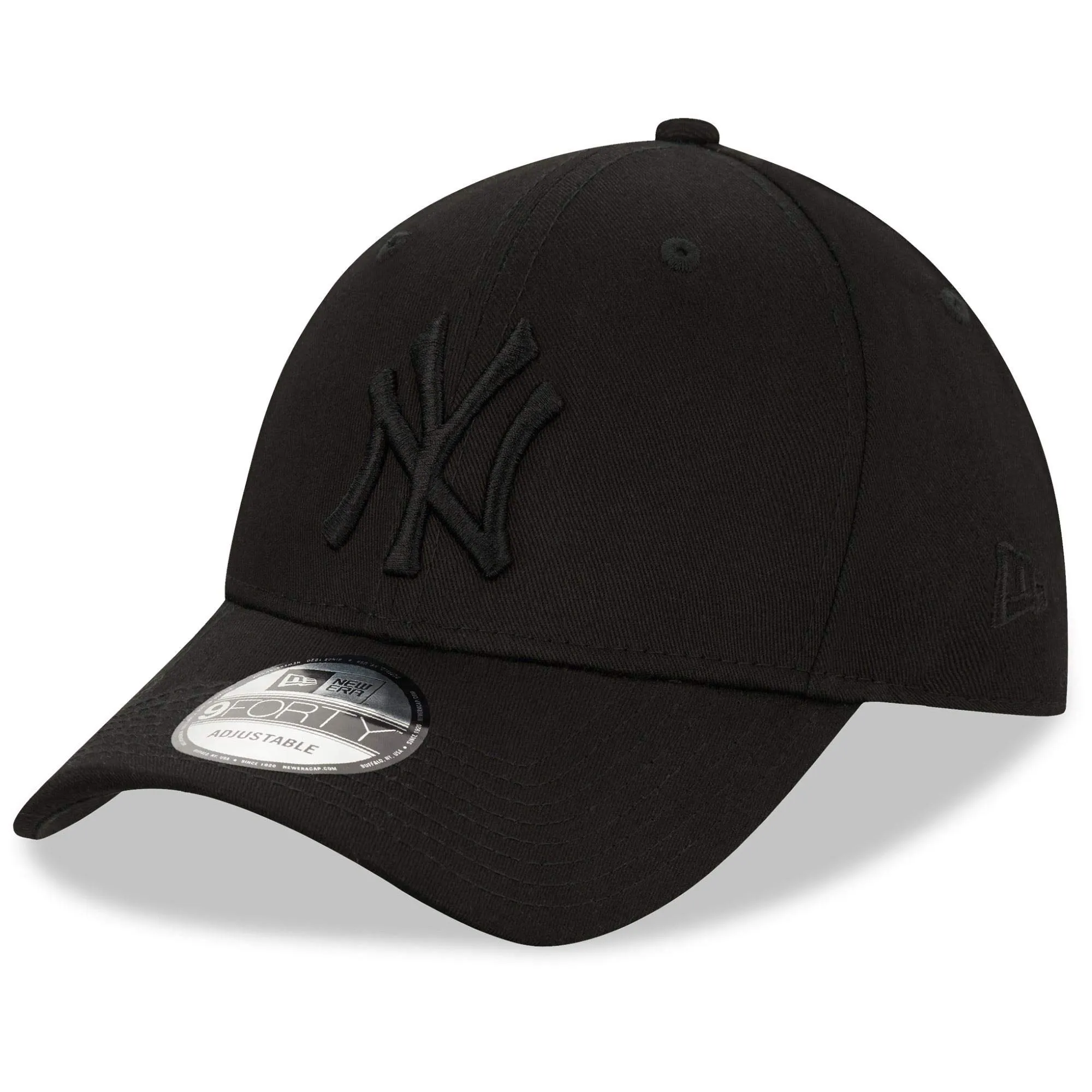 New Era New York Yankees 9FORTY Snapback Baseball Cap - Black - One Size - immagine 1