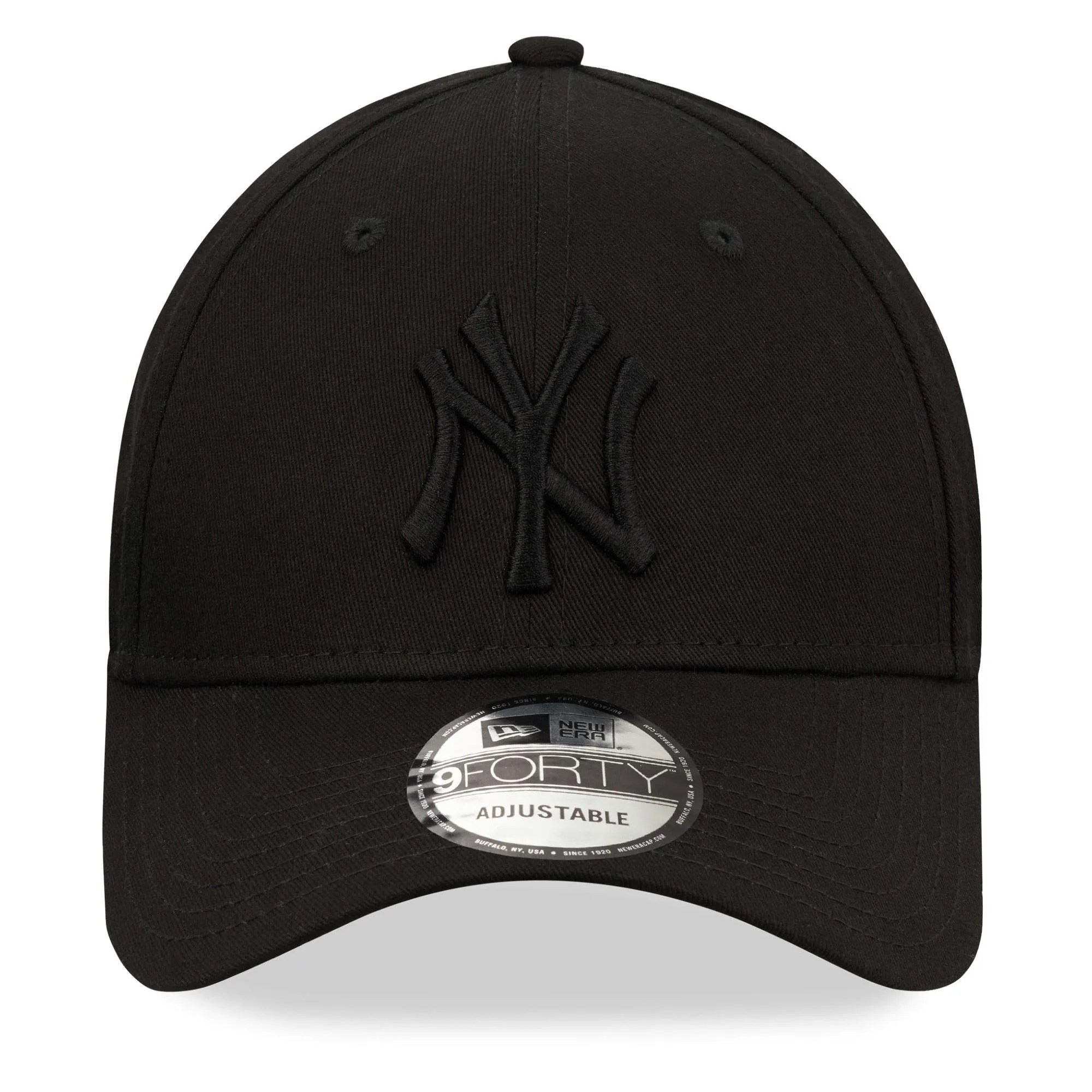 New Era New York Yankees 9FORTY Snapback Baseball Cap - Black - One Size - immagine 2