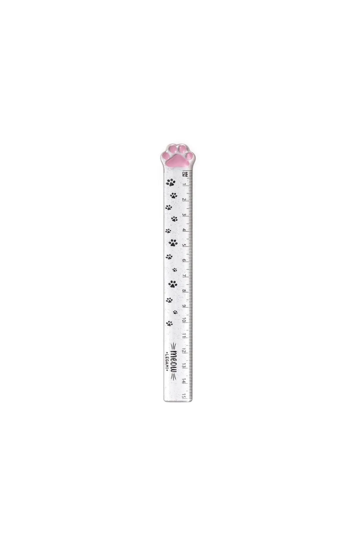 Legami Meow Ruler, 15 cm, Plastica - immagine 1