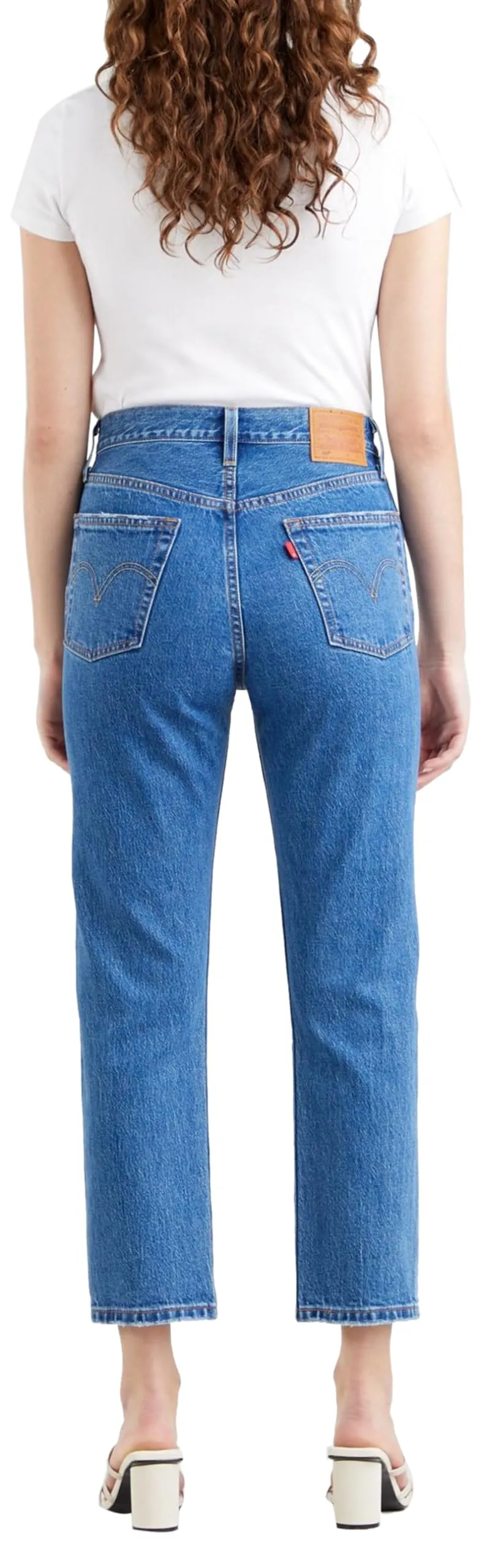 Levi's 501 Crop Jeans Donna, Jazz Pop, 27W / 26L - immagine 8