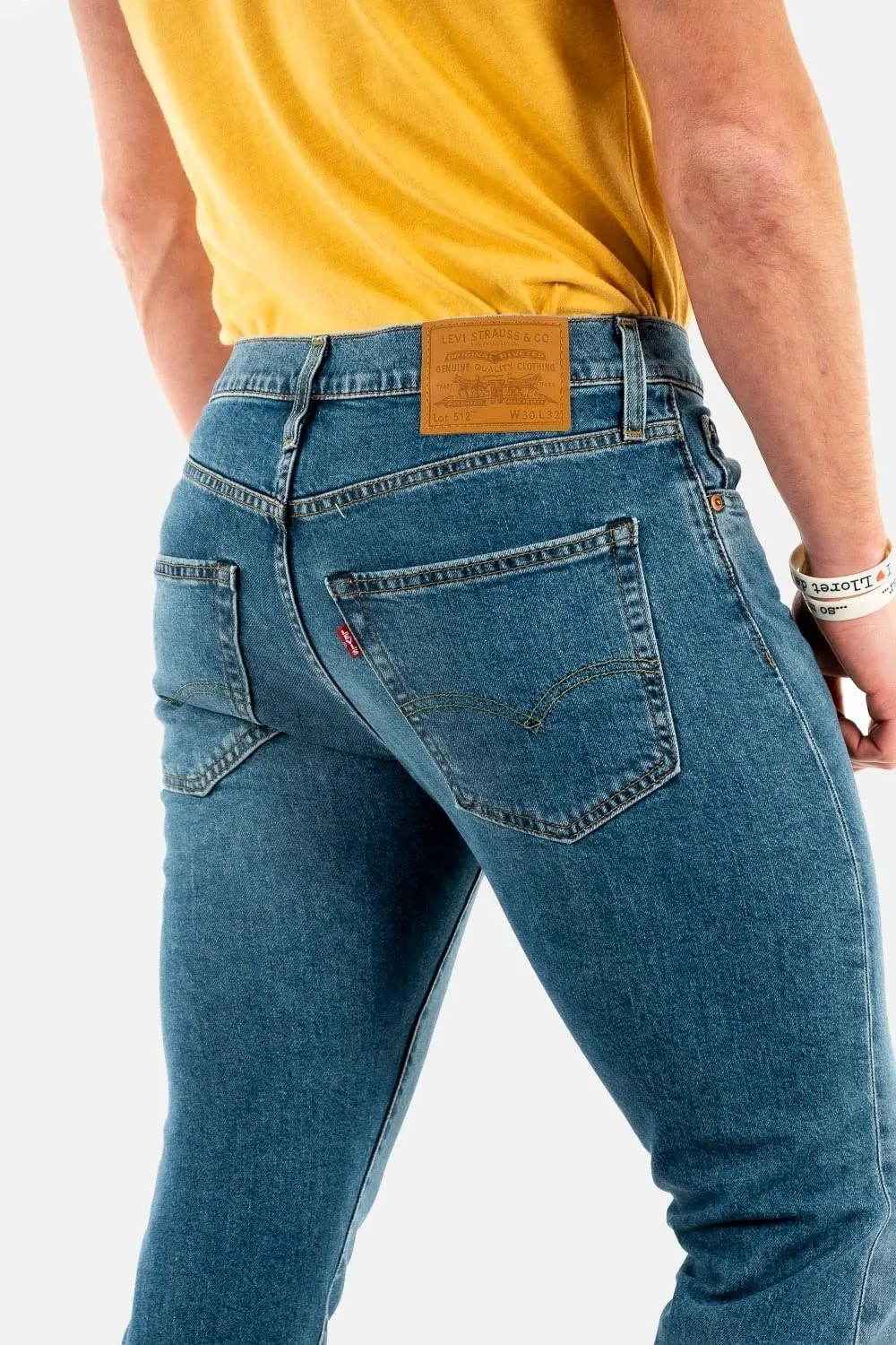 Levi's 512 Slim Taper Jeans Uomo, Paros Keep Me Adv, 38W / 34L - immagine 3