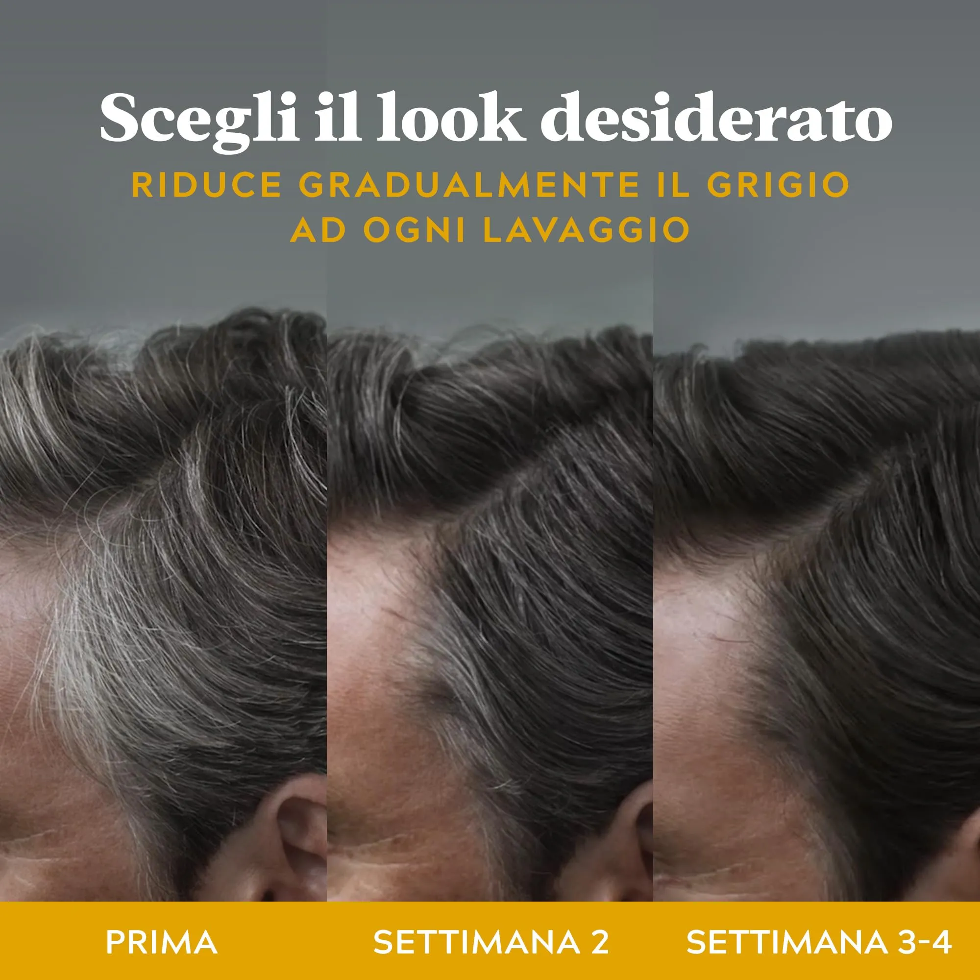 Just For Men Control GX Shampoo Anti-Grigio 2in1 con Balsamo, 118 ml - immagine 5