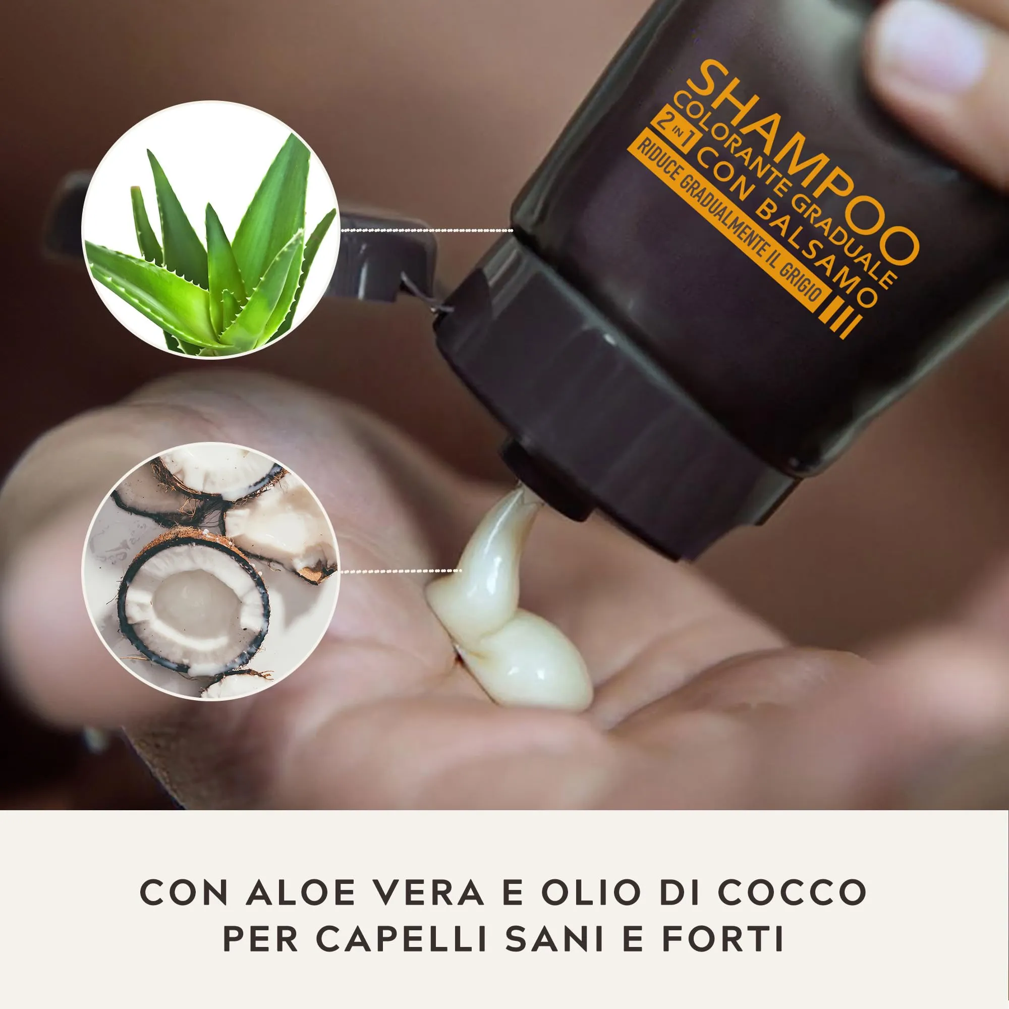 Just For Men Control GX Shampoo Anti-Grigio 2in1 con Balsamo, 118 ml - immagine 6