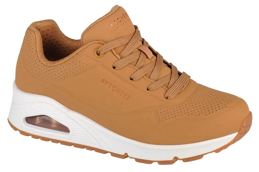Skechers Uno Stand On Air Scarpe da ginnastica Donna, Marrone, 35.5 EU - immagine 3