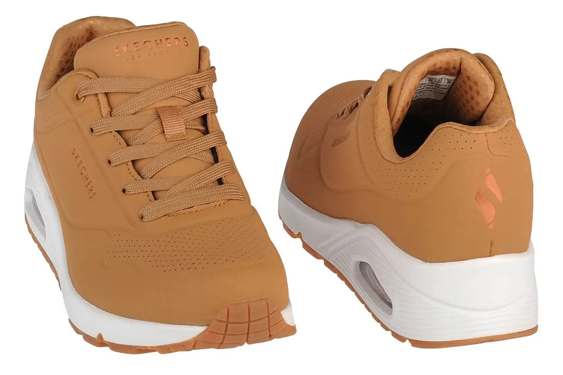 Skechers Uno Stand On Air Scarpe da ginnastica Donna, Marrone, 35.5 EU - immagine 7