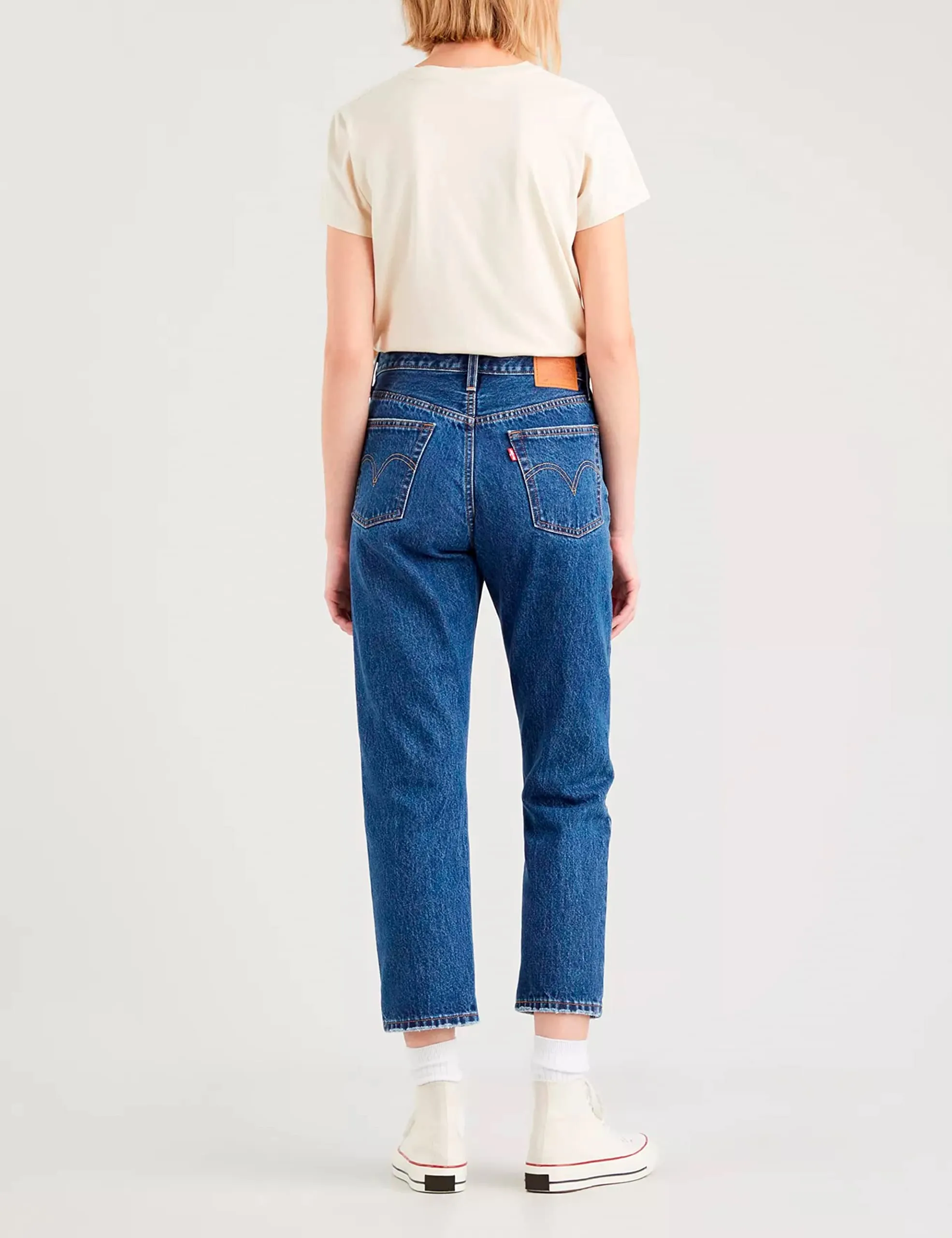 Levi's 501 Crop Jeans Donna Orinda Troy Horse 26W / 30L - immagine 2