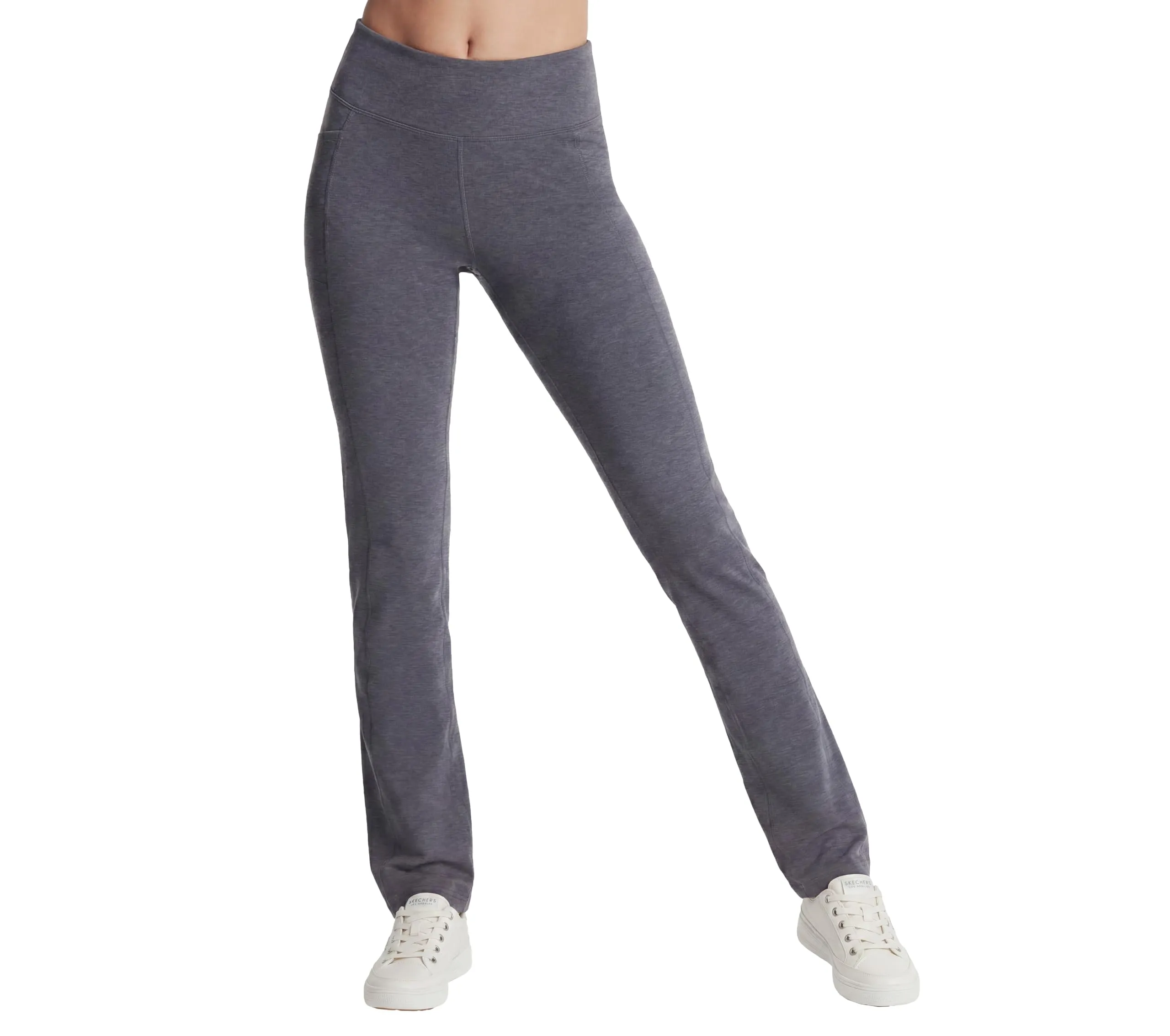 Skechers GoWalk Pant Joy High Waisted Women's Pants, Charcoal Grey, Large - immagine 9