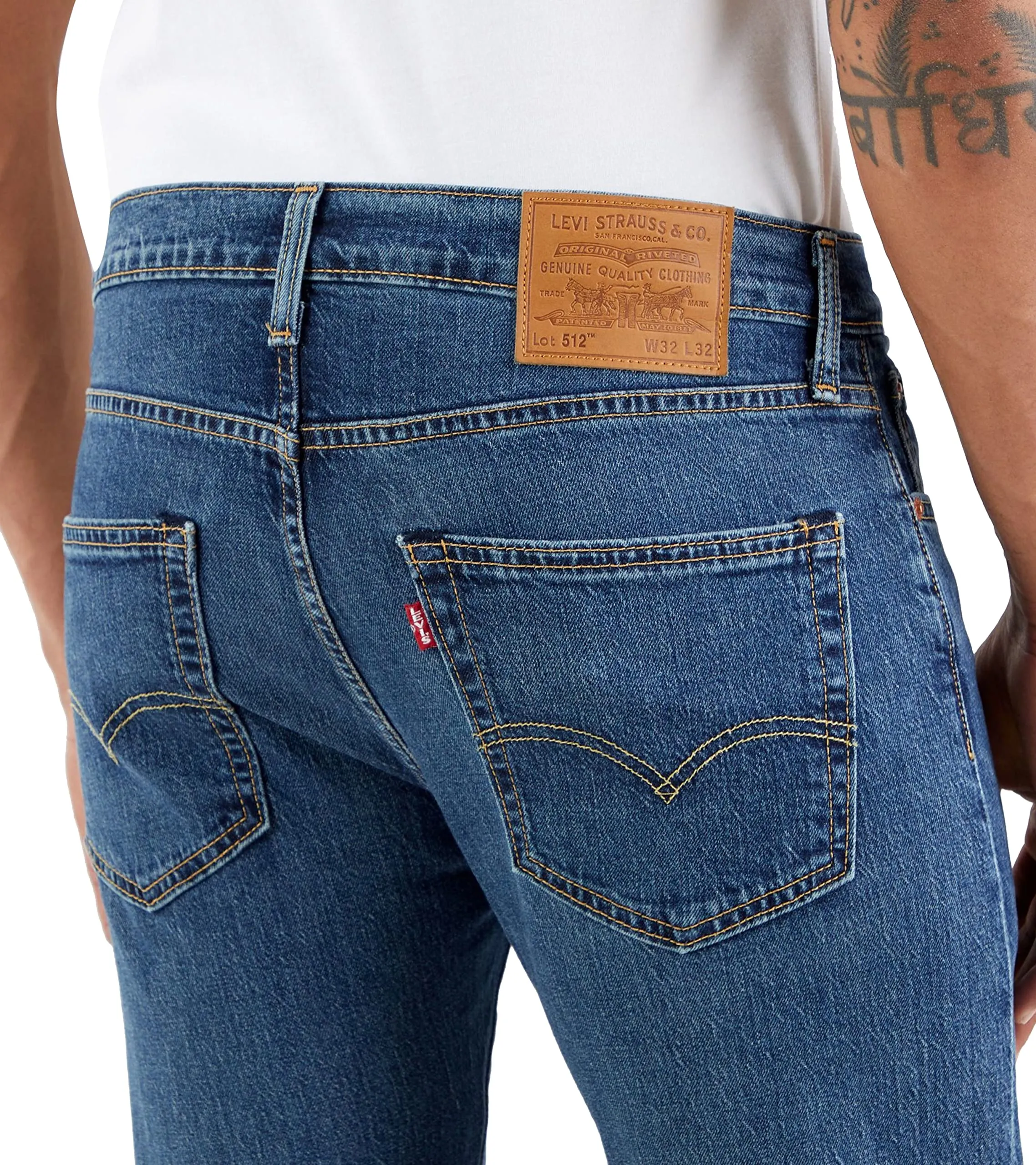 Levi's 512 Slim Taper Jeans, Whoop, 33W / 32L - immagine 3