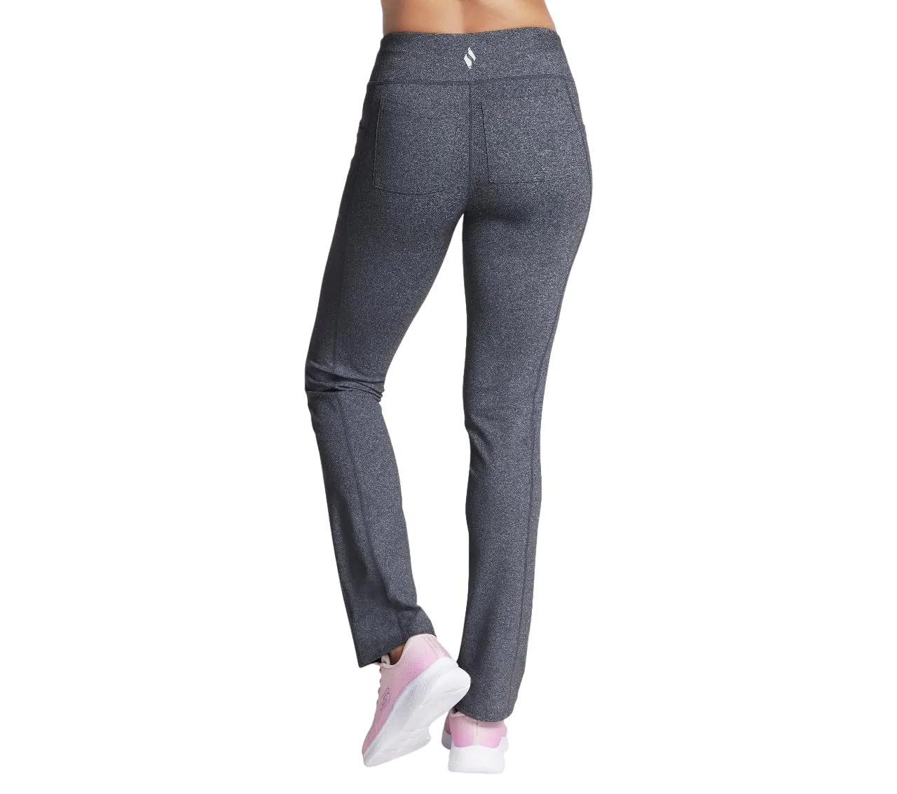 Skechers Go Flex 4 Pantaloni con Tasca, Carbone, L - immagine 1