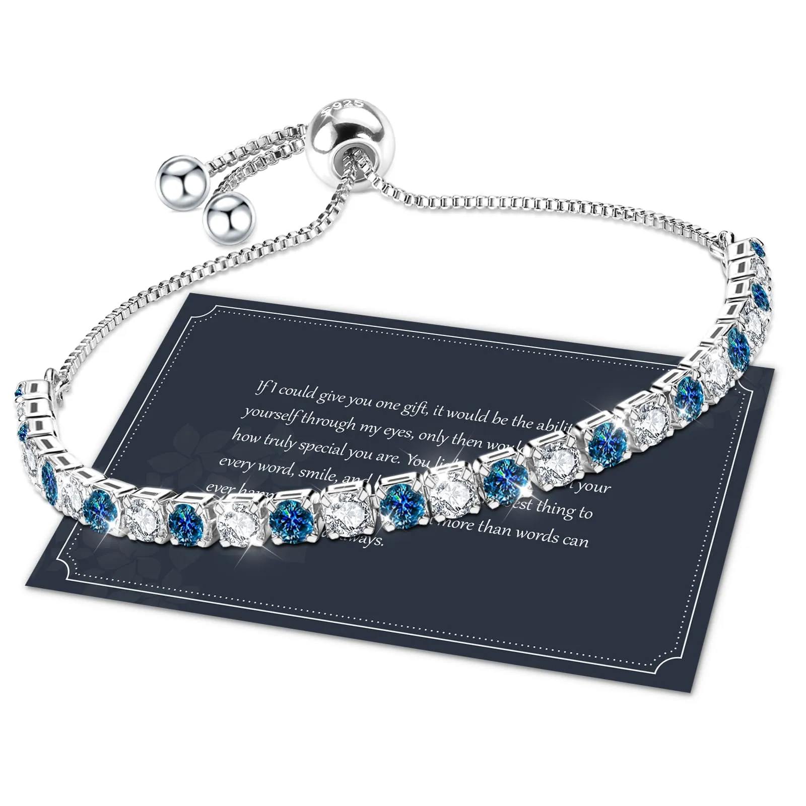 J.Fée Bracciale Tennis Donna in Argento 925 e Zircone 5A - immagine 1