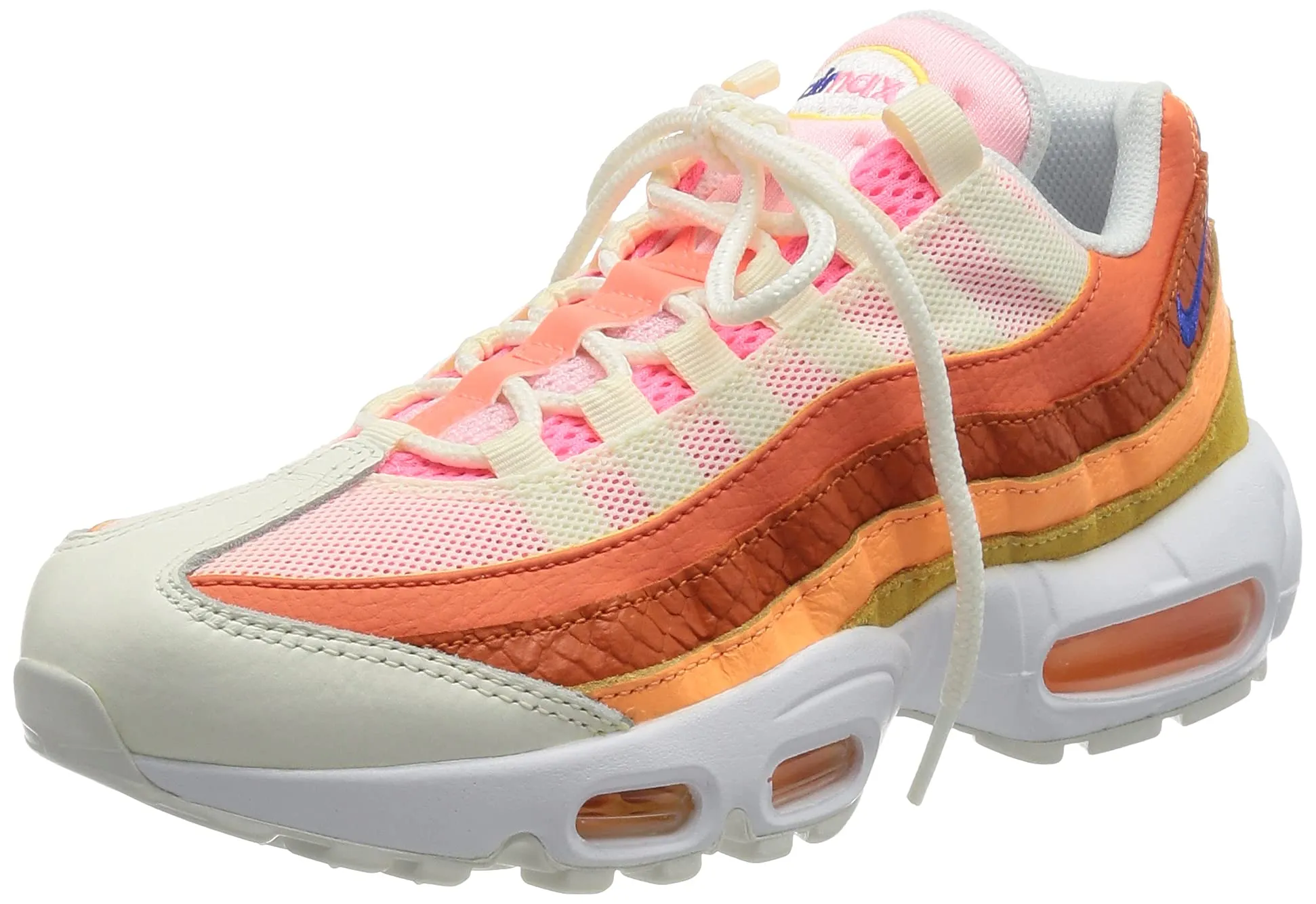 Nike Air Max 95 Donna - Campfire Orange Racer Blue Sail - 37.5 EU - immagine 1