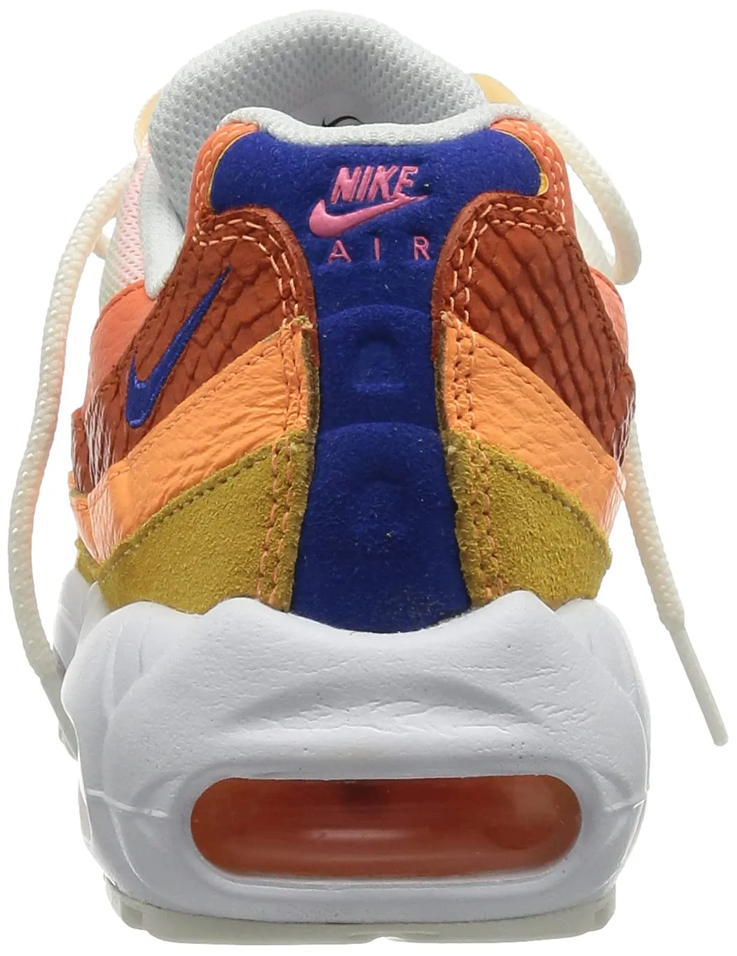 Nike Air Max 95 Donna - Campfire Orange Racer Blue Sail - 38.5 EU - immagine 3