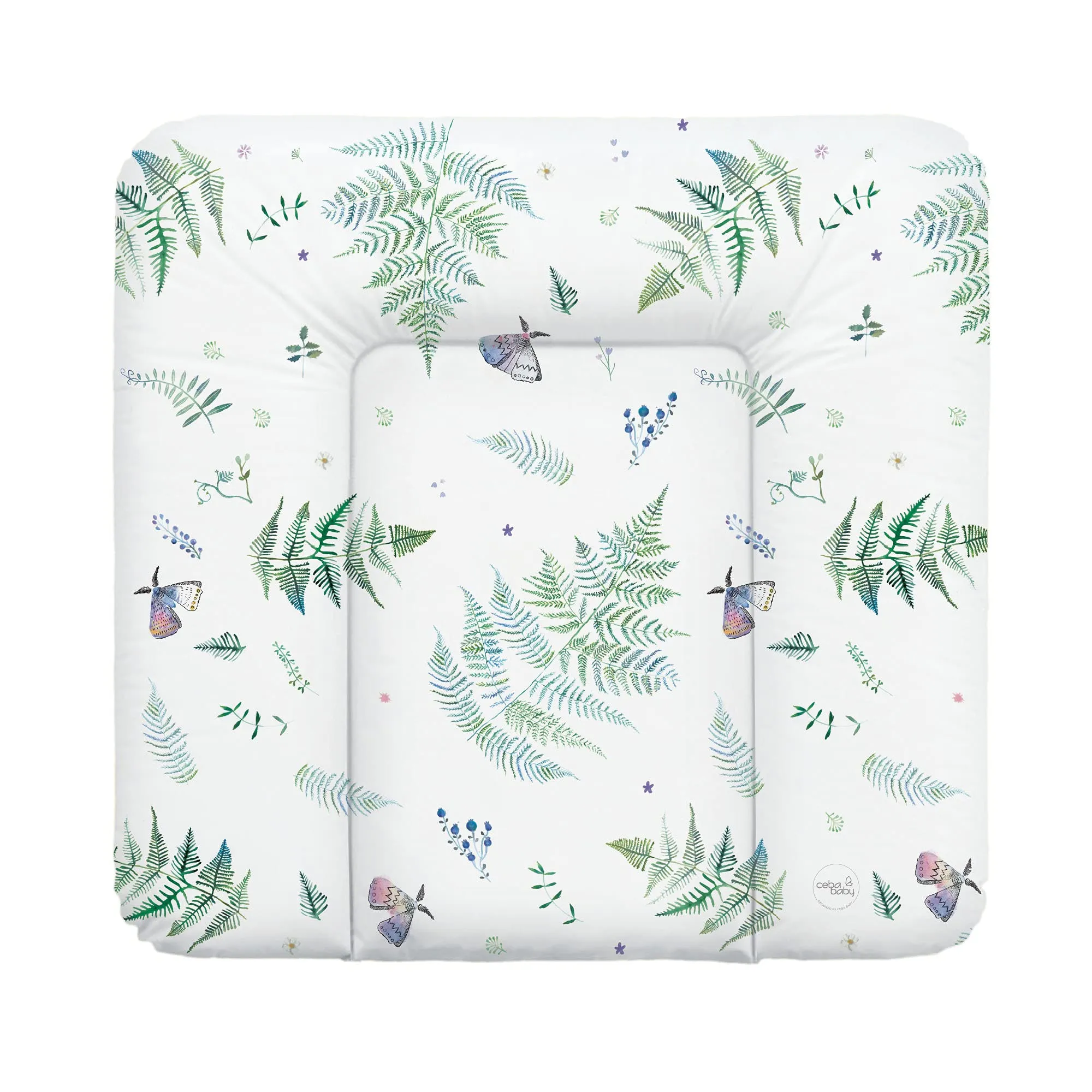 Ceba Baby Fasciatoio Materassino Lavabile e Impermeabile, 75x72 cm, Polypody - immagine 1