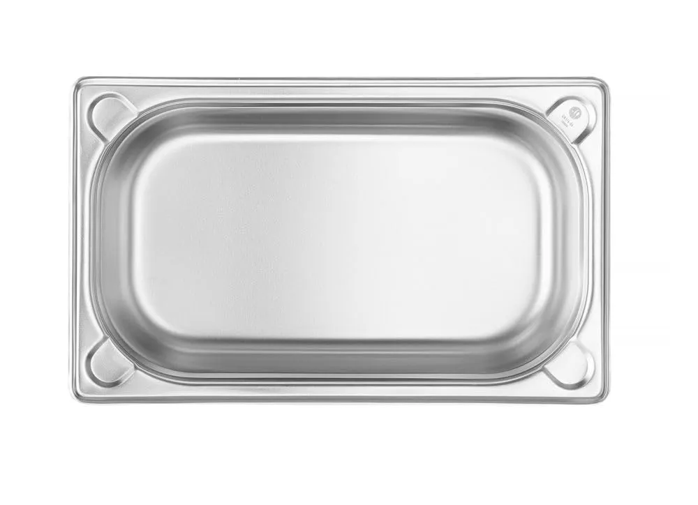 Hendi Contenitore Gastronorm GN 1/4 Kitchen Line, Acciaio Inox, 1,8L, 265x162x65mm - immagine 2