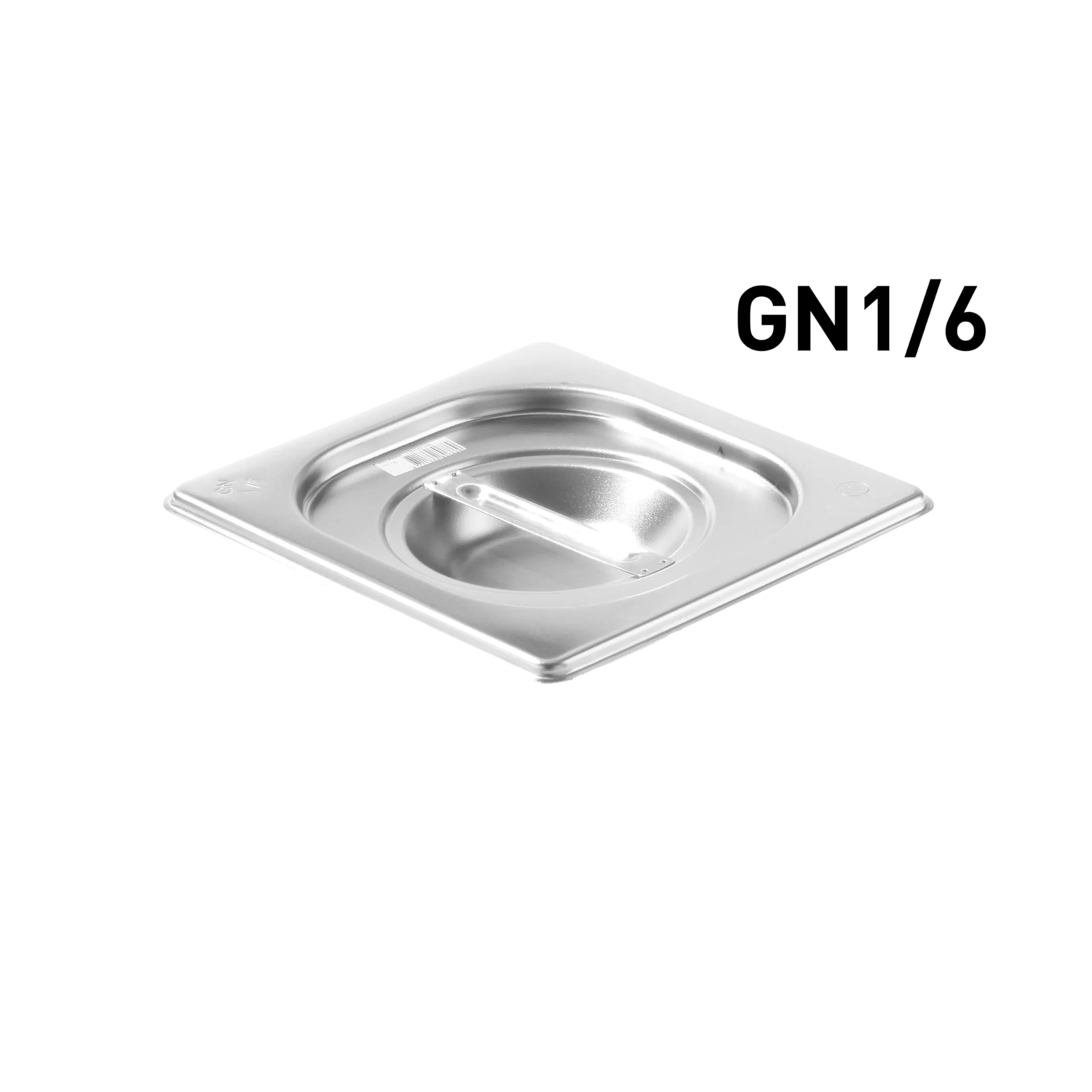 Hendi Coperchio Gastronorm GN 1/6 Kitchen Line, Acciaio Inox, 176x162mm - immagine 3