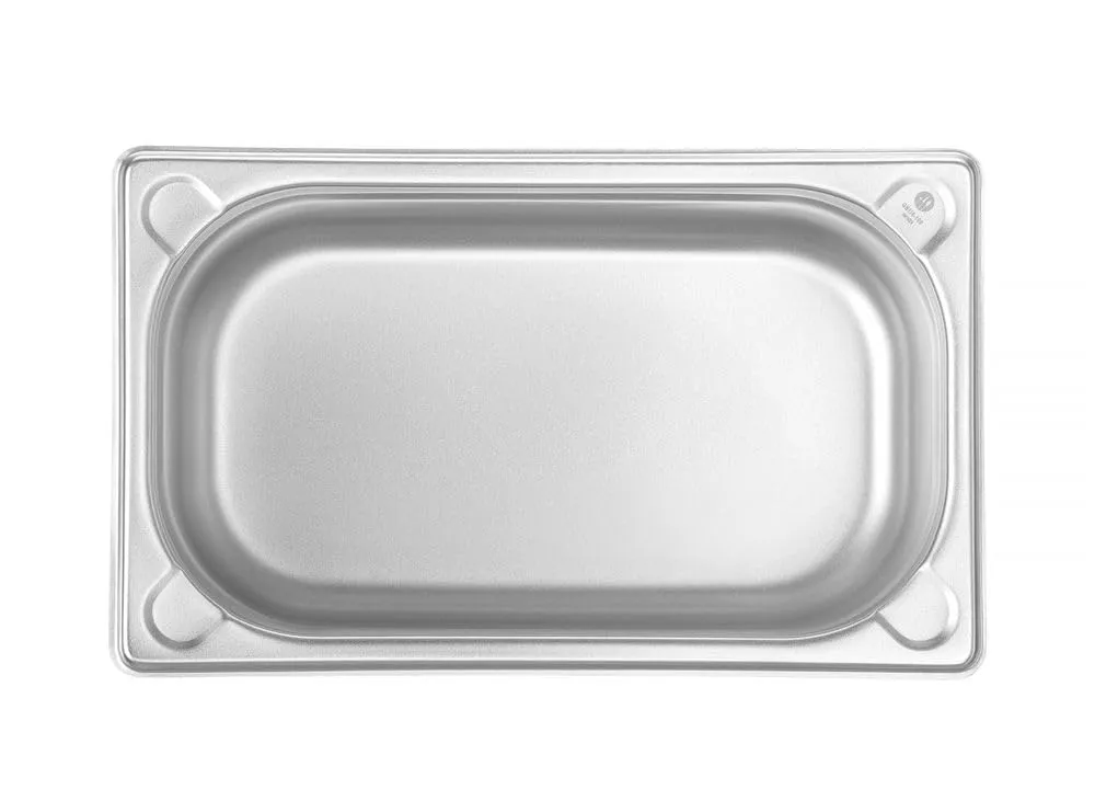 Hendi Kitchen Line Contenitore Gastronorm GN 1/4, Acciaio Inox, 2.8L, 265x162x100mm - immagine 3