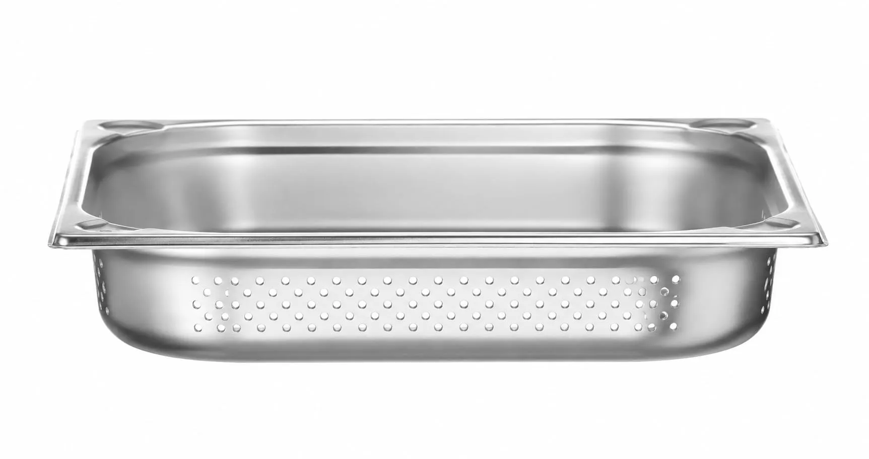 Hendi Kitchen Line Contenitore Gastronorm GN 2/3 Forato, 5,5L - immagine 2