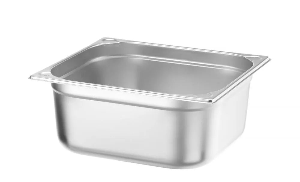 Hendi Contenitore Gastronorm GN 2/3 Kitchen Line, Acciaio Inox, 13L, 354x325x150mm - immagine 2
