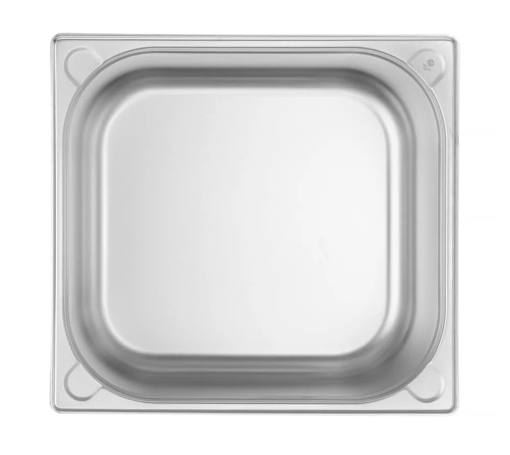 Hendi Kitchen Line Contenitore Gastronorm GN 2/3, Acciaio Inox, 15.5L, 354x325x200mm - immagine 3