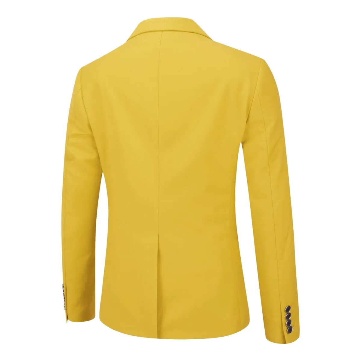 YOUTHUP Abito Uomo 3 Pezzi Slim Fit Blazer Gilet Pantaloni Elegante - immagine 3