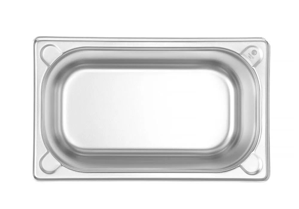 Hendi Contenitore Gastronorm GN 1/4 Kitchen Line, 4L, Acciaio Inox, 265x162x150mm - immagine 3