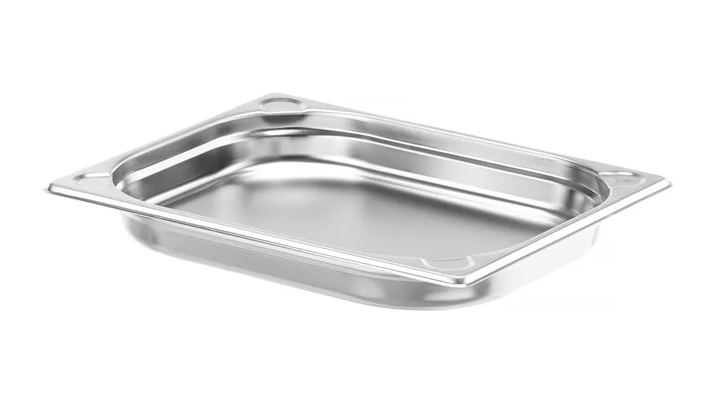 Hendi Contenitore Gastronorm GN 1/2 Kitchen Line, Acciaio Inox, 2L, 325x265x40mm - immagine 2