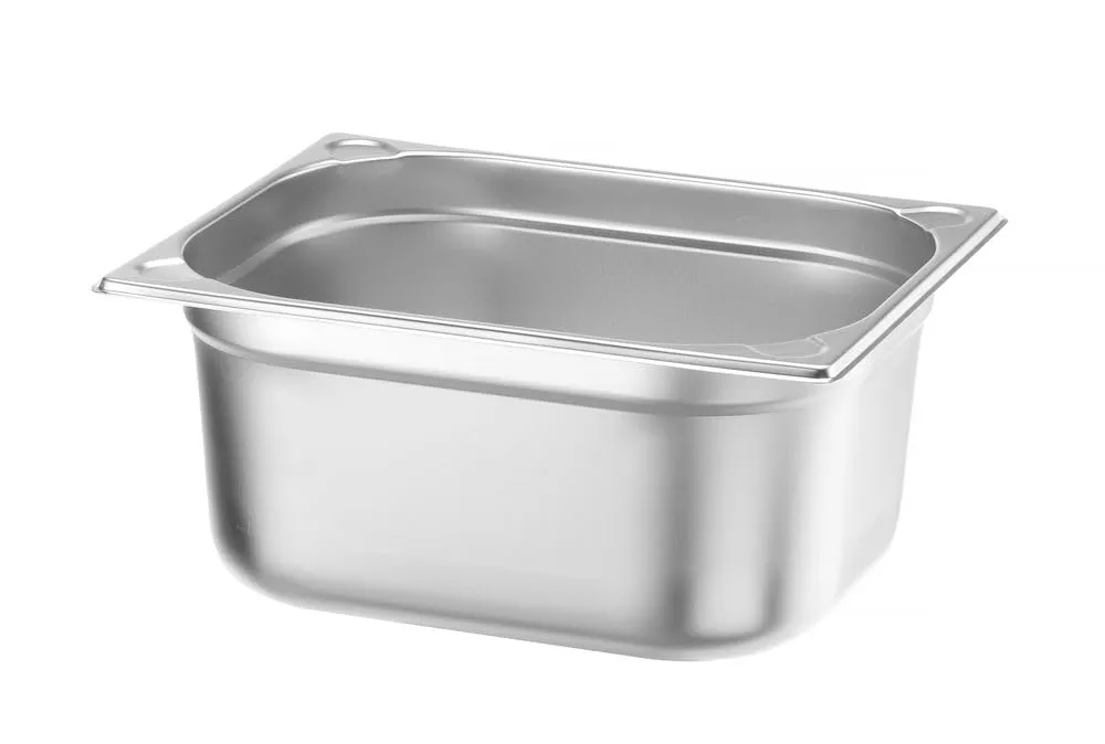 Hendi Contenitore Gastronorm GN 1/2 Kitchen Line, Acciaio Inox, 9,5L, 325x265x150mm - immagine 2