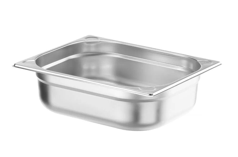 Hendi Contenitore Gastronorm GN 1/2 Kitchen Line, Acciaio Inox, 6.5L, 325x265x100mm - immagine 2