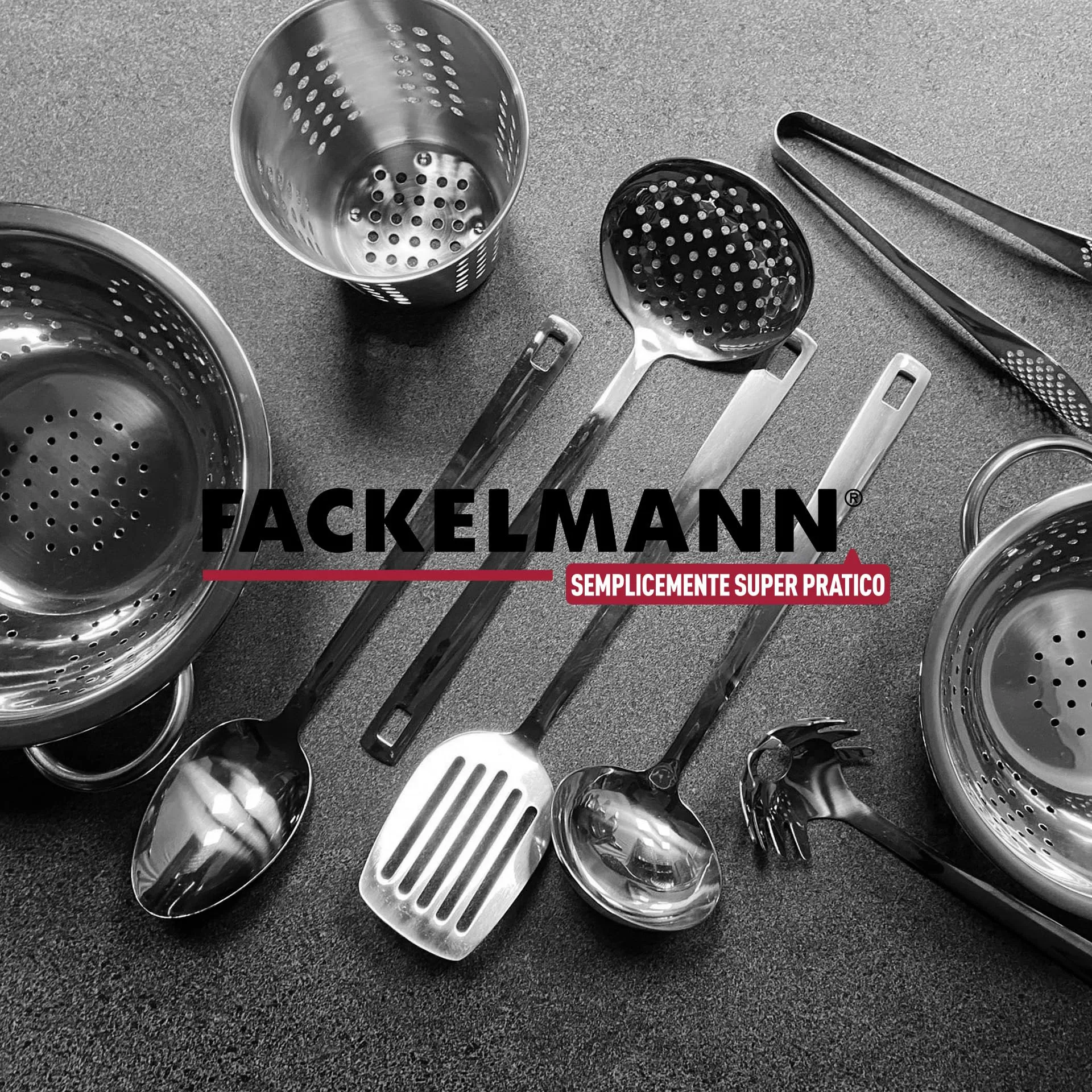 Fackelmann Colapasta in Acciaio Inossidabile Ø 20 cm - immagine 7