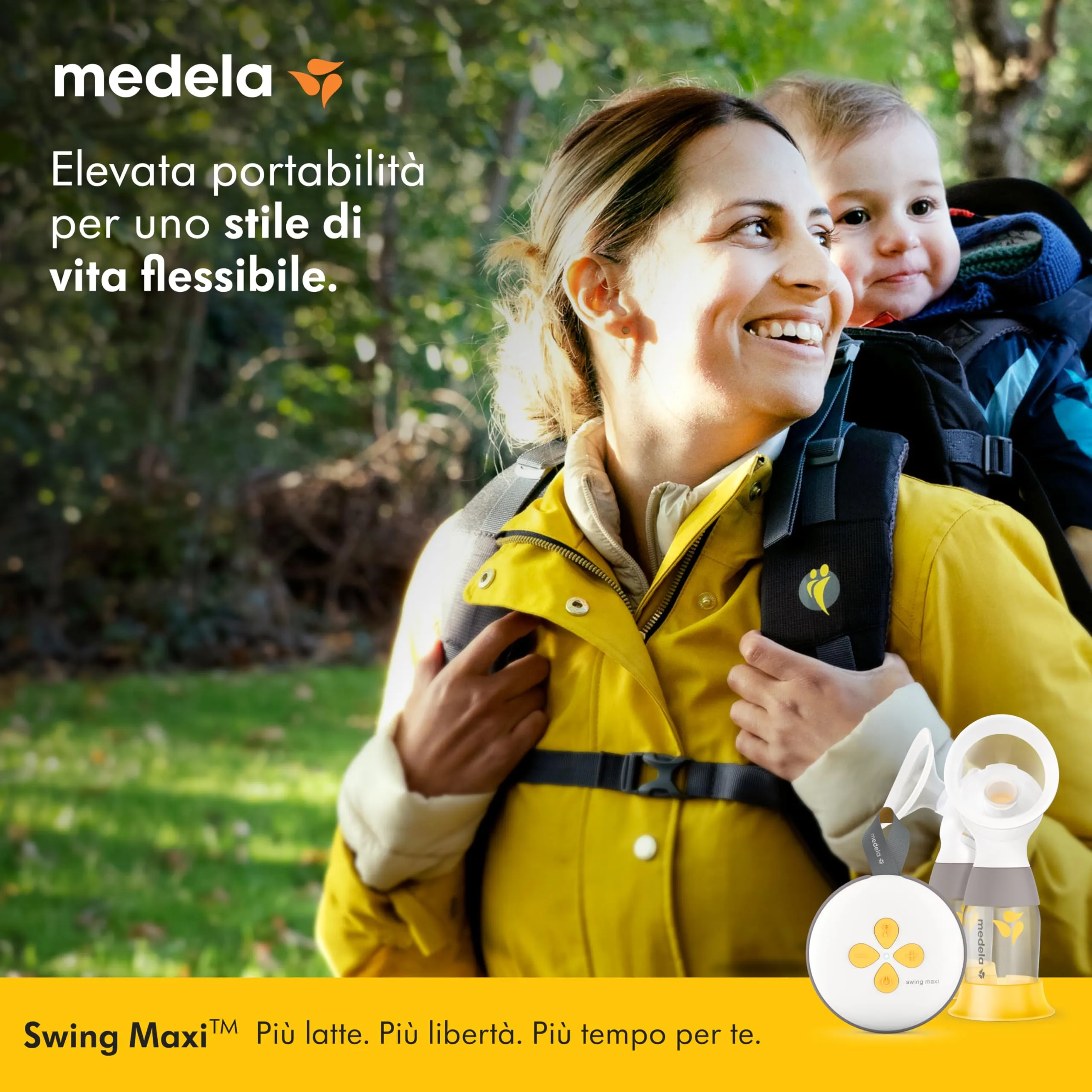 Medela Swing Maxi Tiralatte Elettrico Doppio - immagine 2