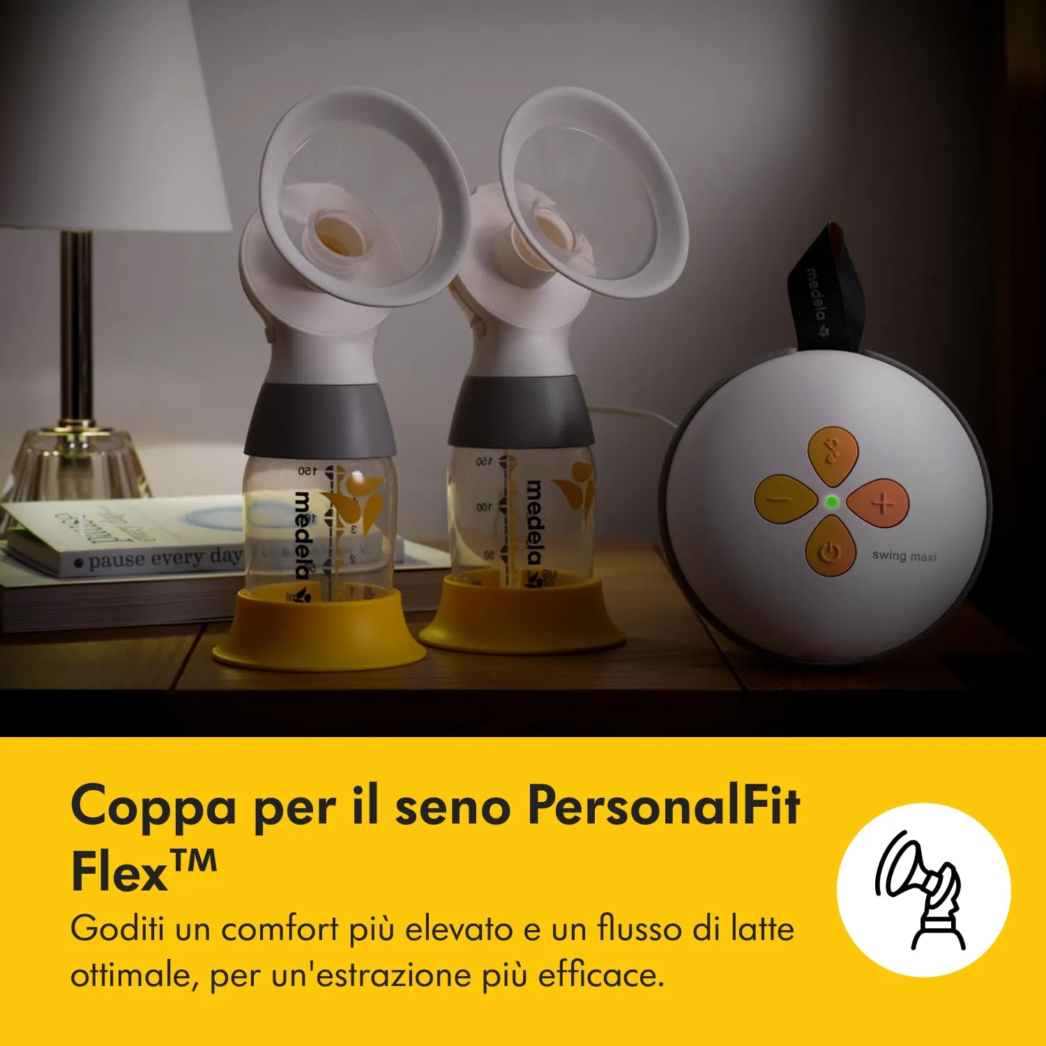 Medela Swing Maxi Tiralatte Elettrico Doppio - immagine 6