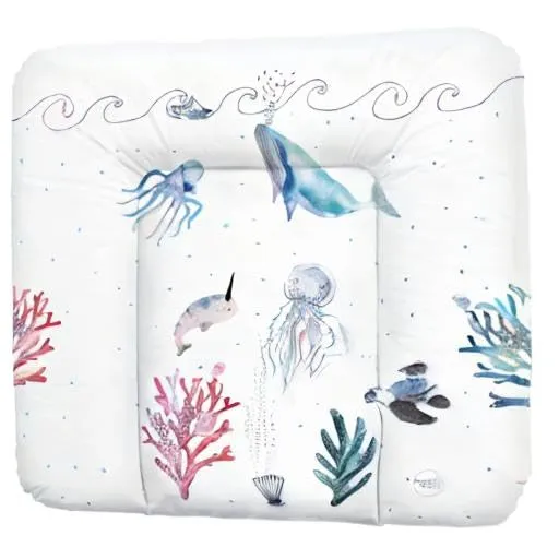 Ceba Baby Fasciatoio Materassino Lavabile e Impermeabile, Öko-Tex, 75x72 cm, Oceano - immagine 10